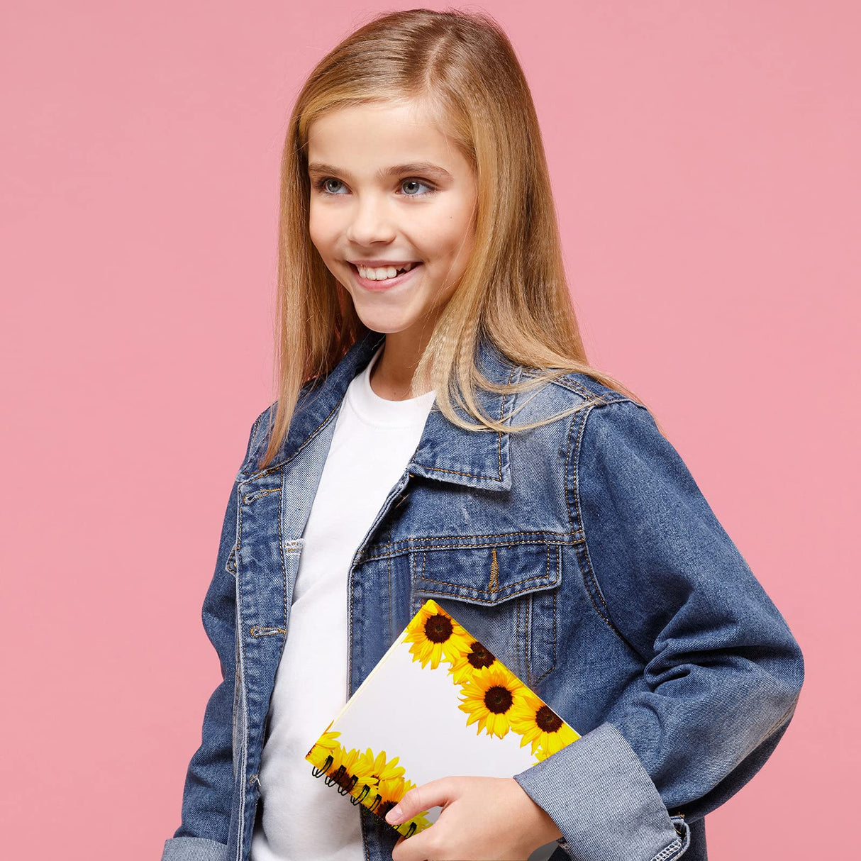 Zonon Sublimation Notebooks A5 Spiral Journal Blank Notebooks Hardcover DIY Notebooks Writing Paper Notebooks for Office Home Travel Supplies, 60 Pages(3 Pcs) Zonon