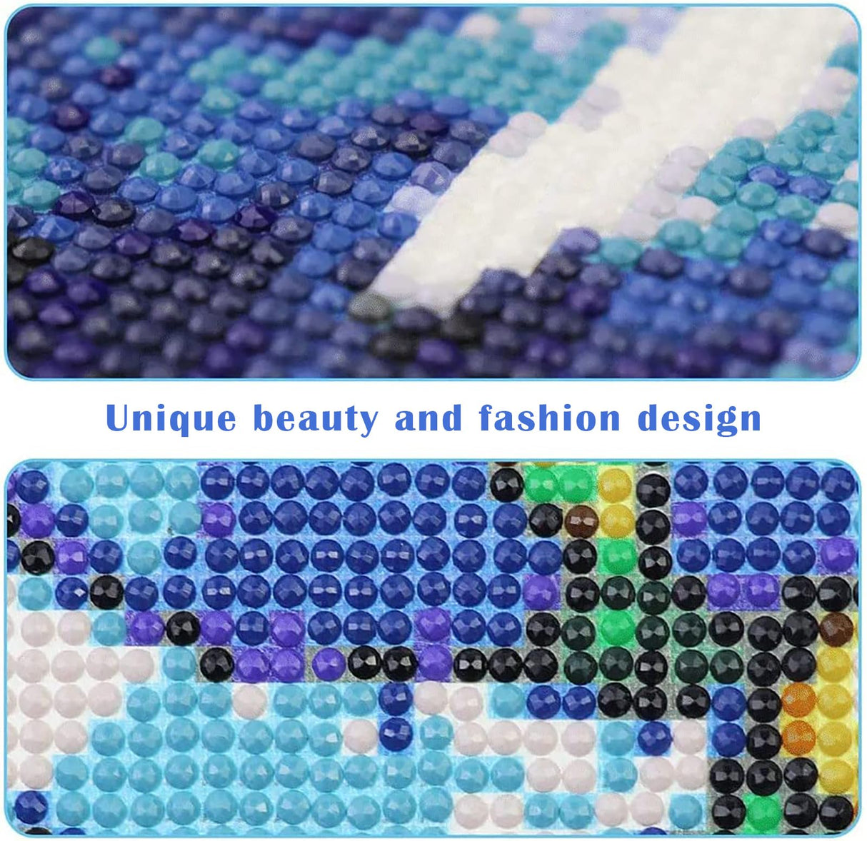 HUANNY Diamond Painting Horror Movie Diamond Art Jigsaw, 5D Full Drill Cross Stitch Embroidery Kits HUANNY