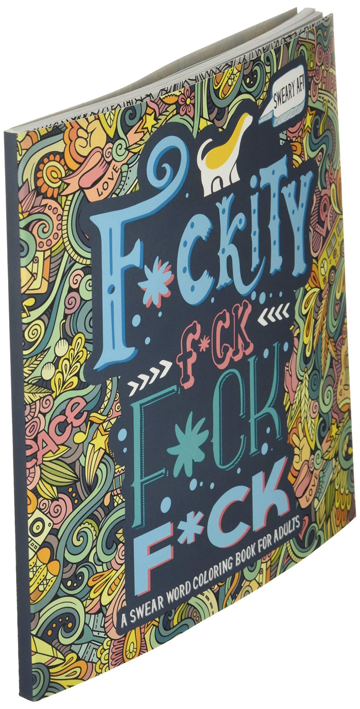 A Swear Word Coloring Book for Adults WoodArtSupply