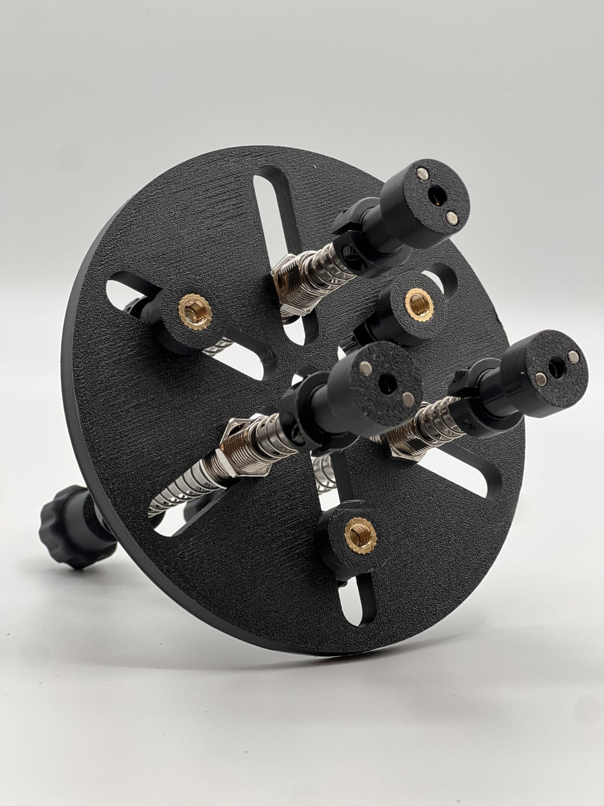 Adjustable Candle Wick Centering Tool – 3-Wick Holder for Candle Making Kit – Wick Setter Tool, Wick Placement Device, Candle DIY Accessory – Handmade in USA Modern Wayfarer