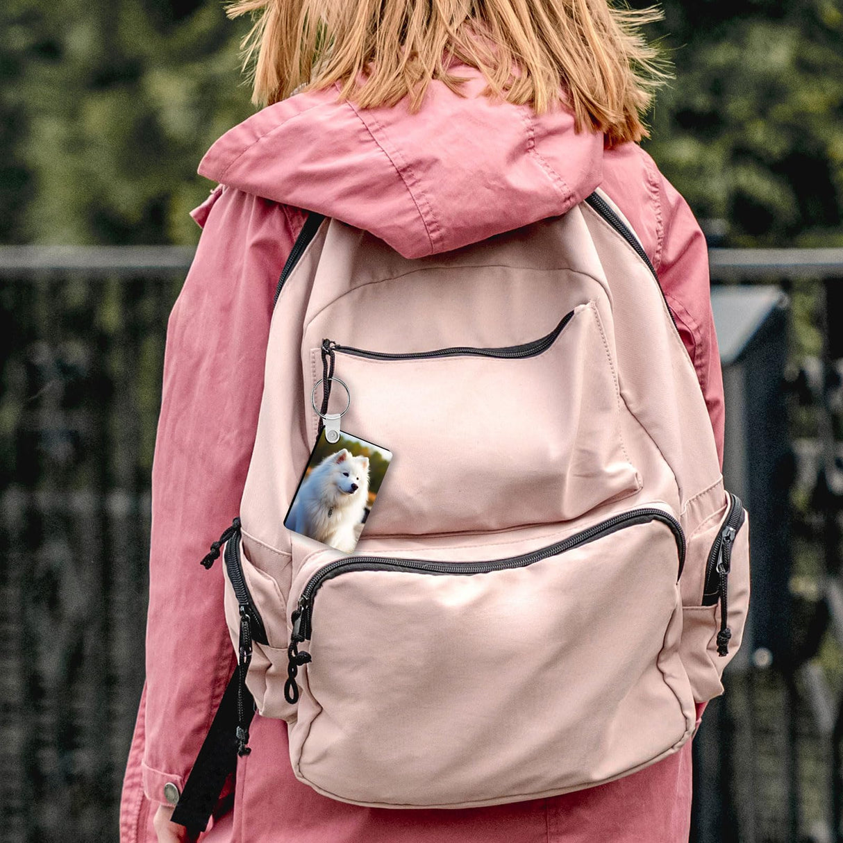 LaiHiulaan 120 Pcs Sublimation Keychain Blanks Rectangle Bulk Products Double Sides 40 MDF Sublimation Keychains Blank with 80 Rings and Clips Heat Transfer for Craft LaiHiulaan