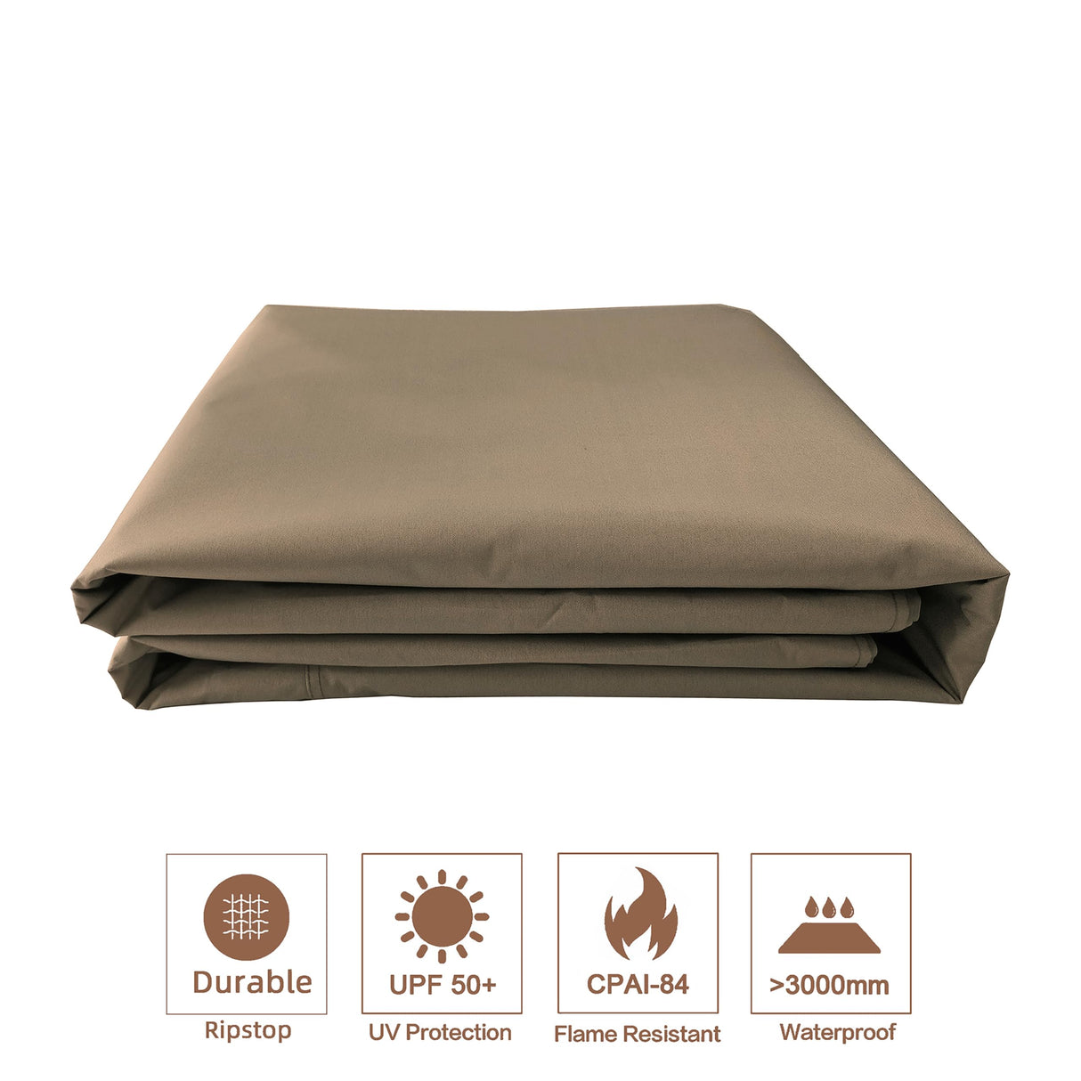 SCOCANOPY Replacement roof for Target Madaga Gazebo Model L-GZ136PST,(Khaki) SCOCANOPY