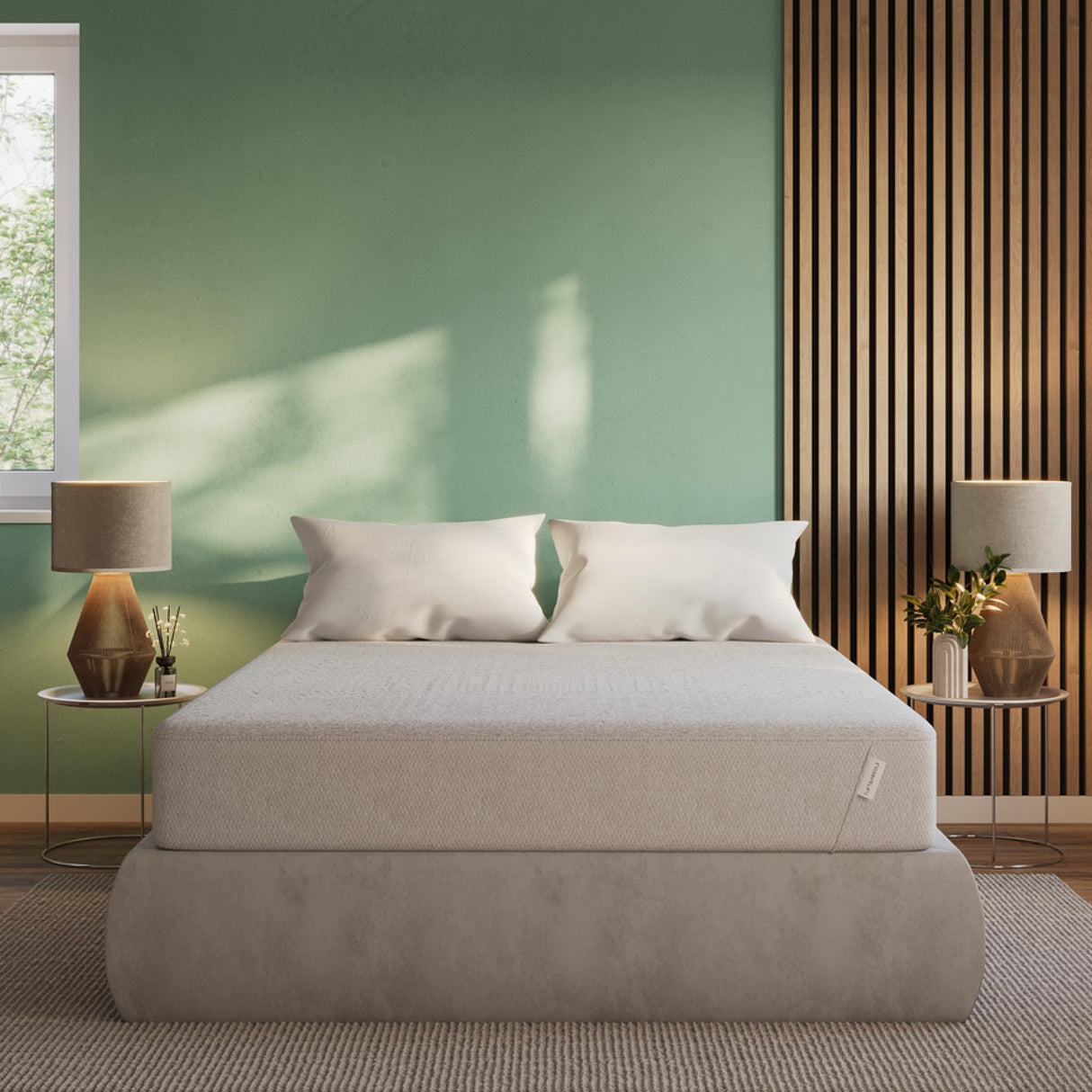 Tuft & Needle Kin Medium Plush 10" Twin Hybrid Mattress, Cooling, Pressure Relief, and Individually-Wrapped Coils, 100 Night Trial, Fiberglass-Free, CertiPUR-US, 10-Year Limited Warranty Tuft & Needle