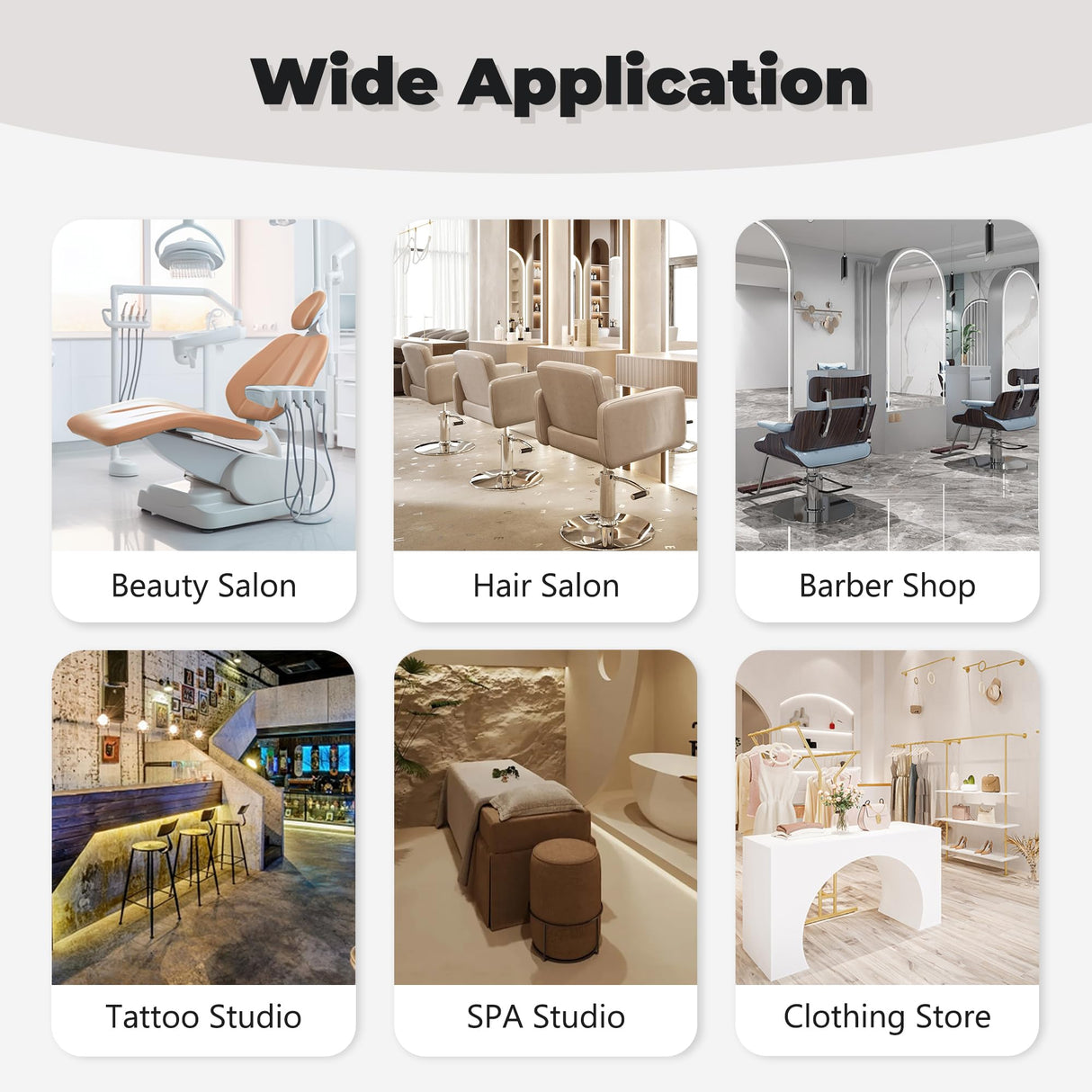 ALFA BUSINESS White Reception Desk, Front Desk for Small Office Spaces, Wooden Checkout Cash Counter for Lobby, Salon, Retail ALFA BUSINESS