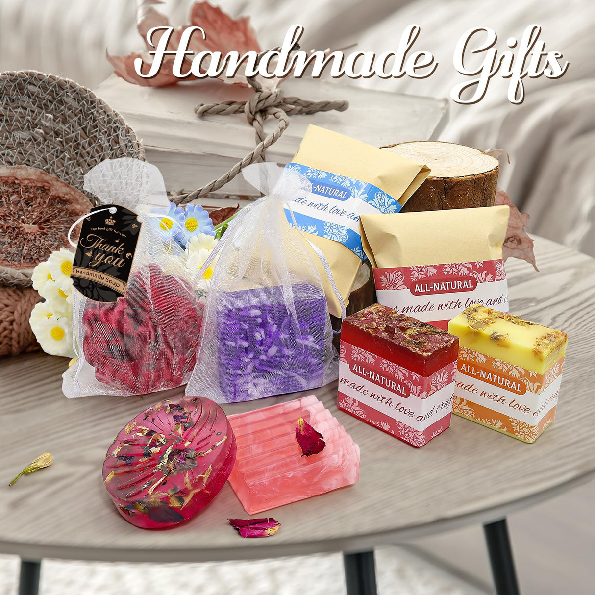 MuseLuxe Soap Making Kit for Adults & Beginners - Soap Making Supplies Melt and Pour - Base,Silicone Molds, Loaf,Molds,Cutter Box,Fragrances,Gifts Card, DIY Craft MuseLuxe