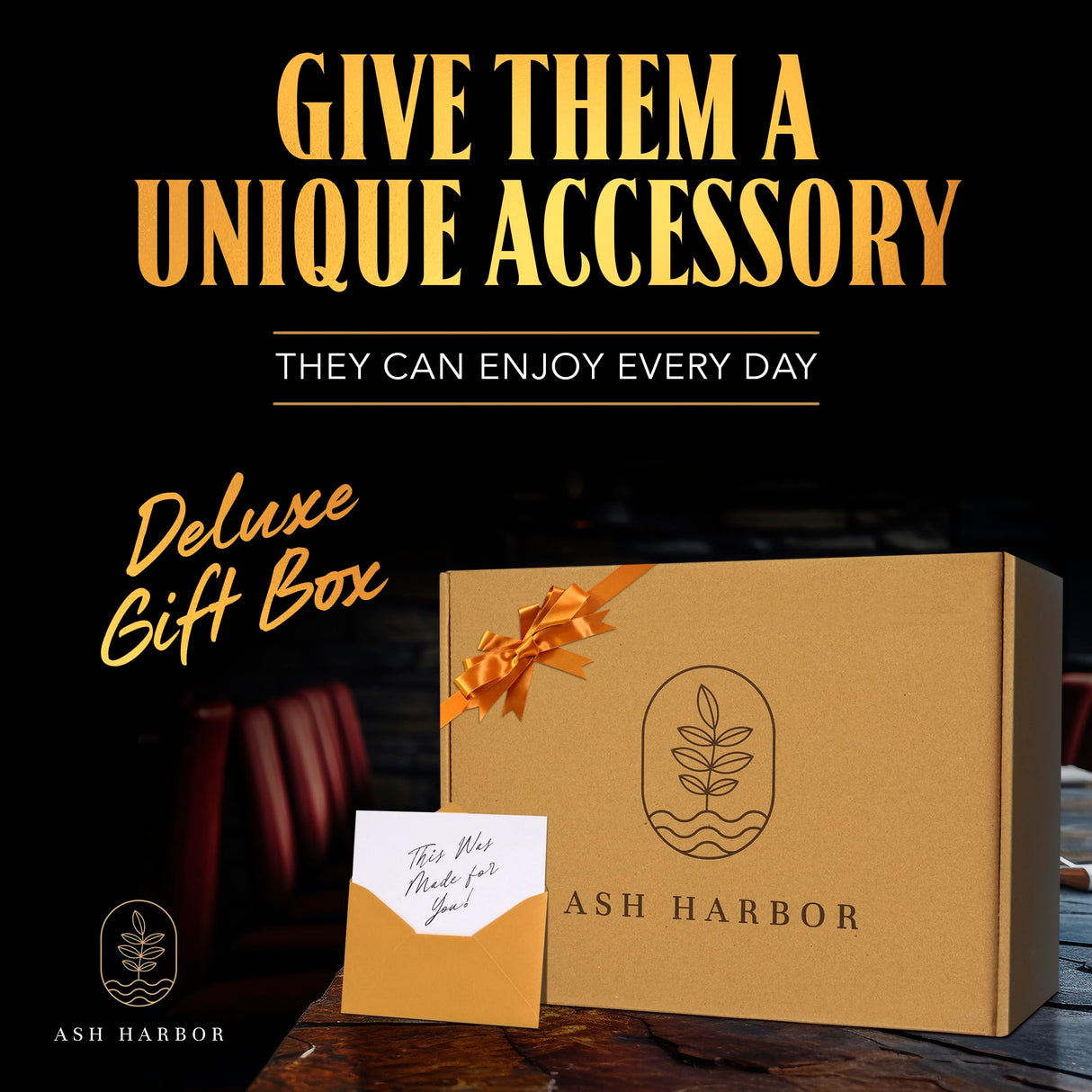 Countertop Liquor Dispenser for Home Bars – Wooden Whiskey Dispenser with Food-Safe All-Metal Valve – Bourbon Decanter & Whiskey Decanter for a Classy Presentation, Alcohol Gifts for Men by Ash Harbor Ash Harbor