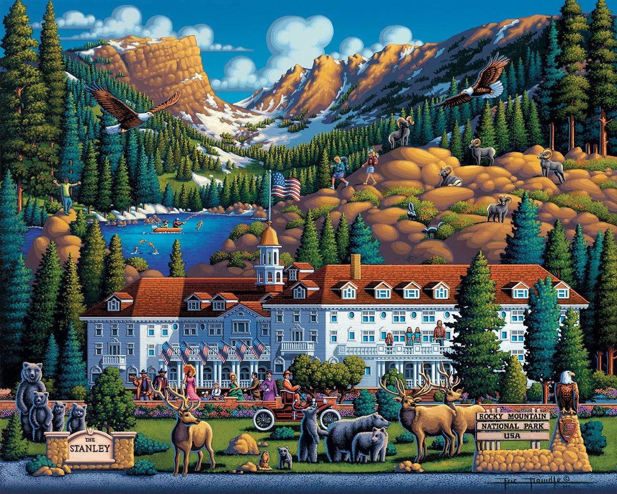 Dowdle Jigsaw Puzzle - Rocky Mountain National Park - 500 Piece D·O·W·D·L·E