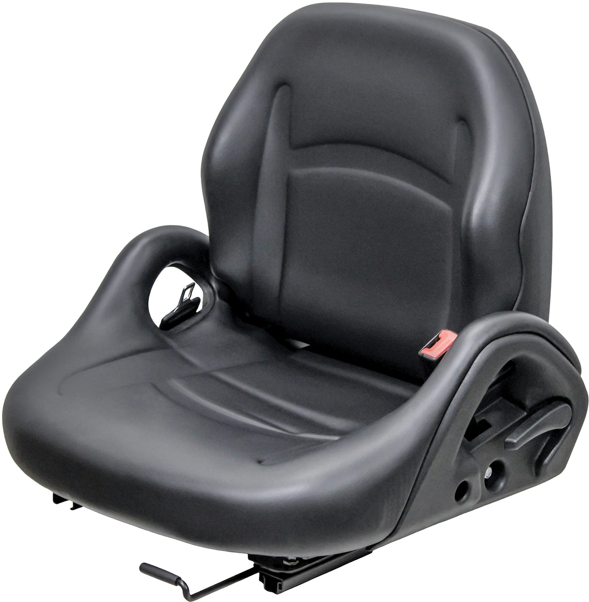 Uni Pro Universal Forklift Seat - Fits Toyota, Daewoo, Komatsu, Nissan, Mitsubishi, and TCM Uni Pro
