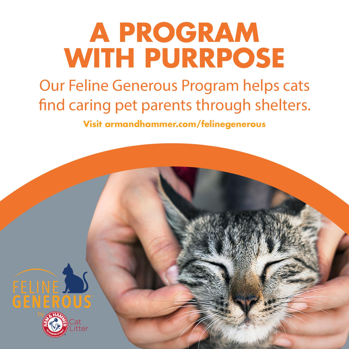 ARM HAMMER Naturals Cat Litter, Multi Cat, 18lb Bag Arm & Hammer