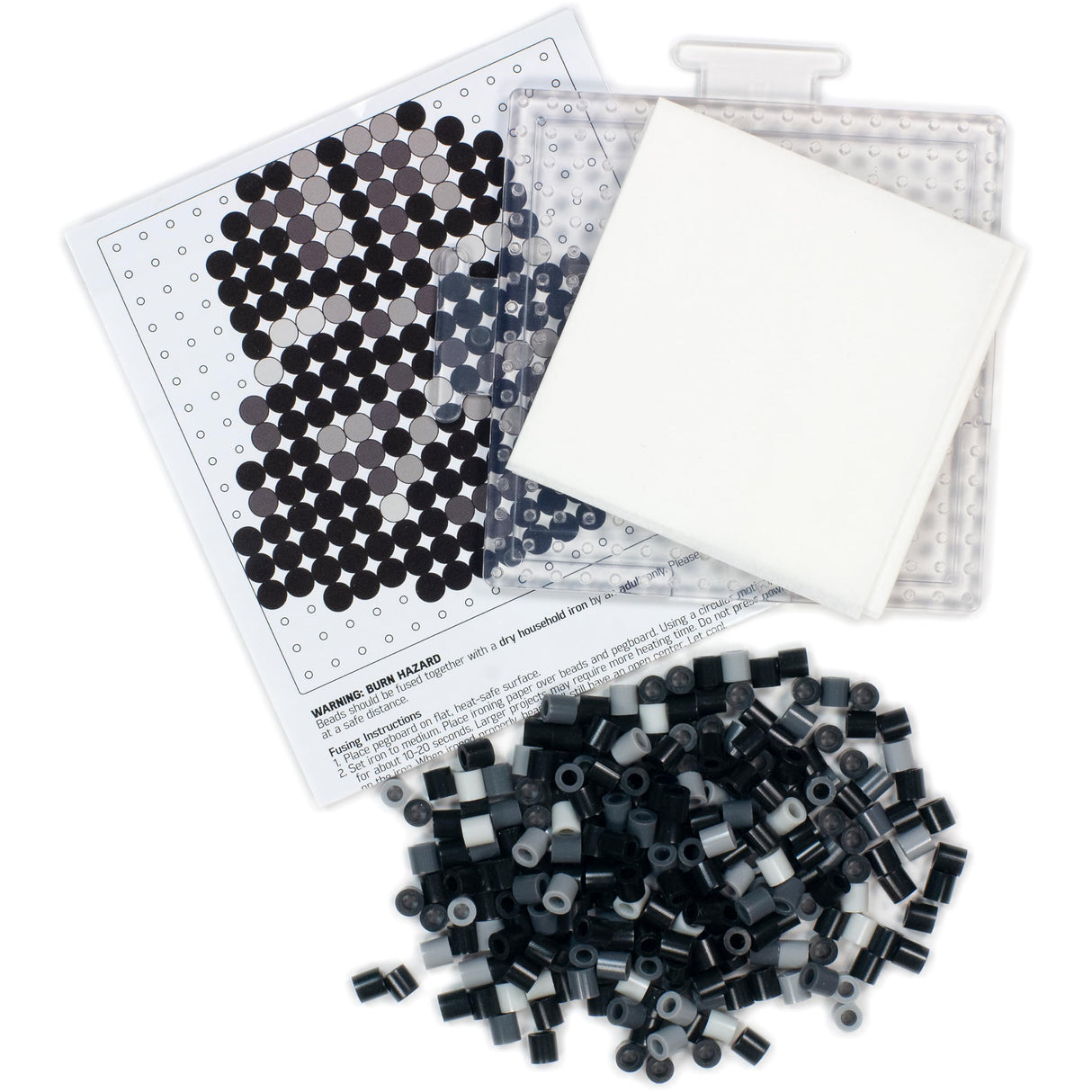 Perler 80-53448 Star Wars Darth Vader Introductory Fuse Bead Craft Activity Kit, Multicolor, 227 Pieces Perler