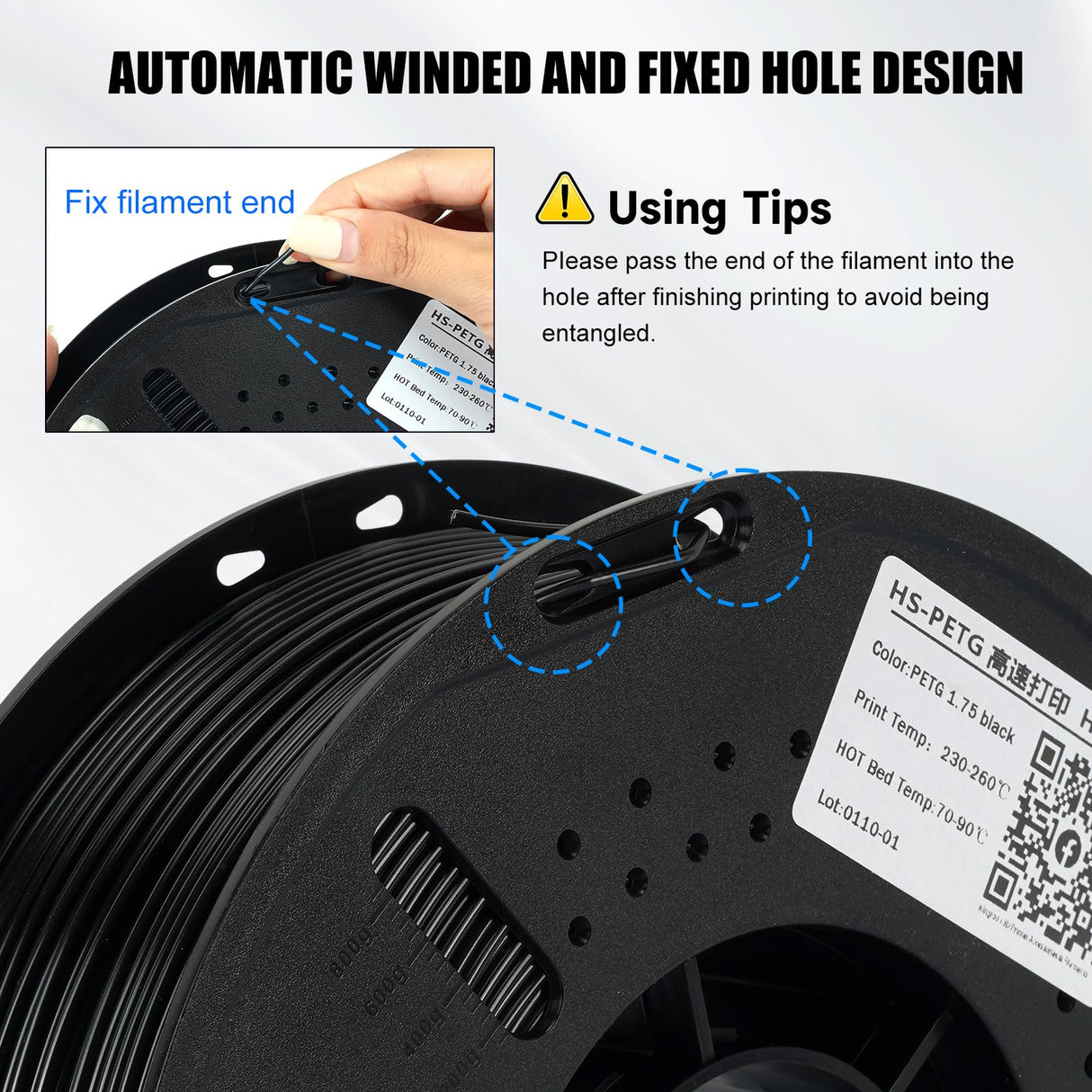 Kingroon High Speed PETG 3D Printer Filament 1.75mm, 3D Printer Rapid Filament for 30-600mm/s Hyper Printing Filament, Dimensional Accuracy +/- 0.03 mm, 10 kg Plastic Spool (22lbs(Mixed Colors) POJECITY