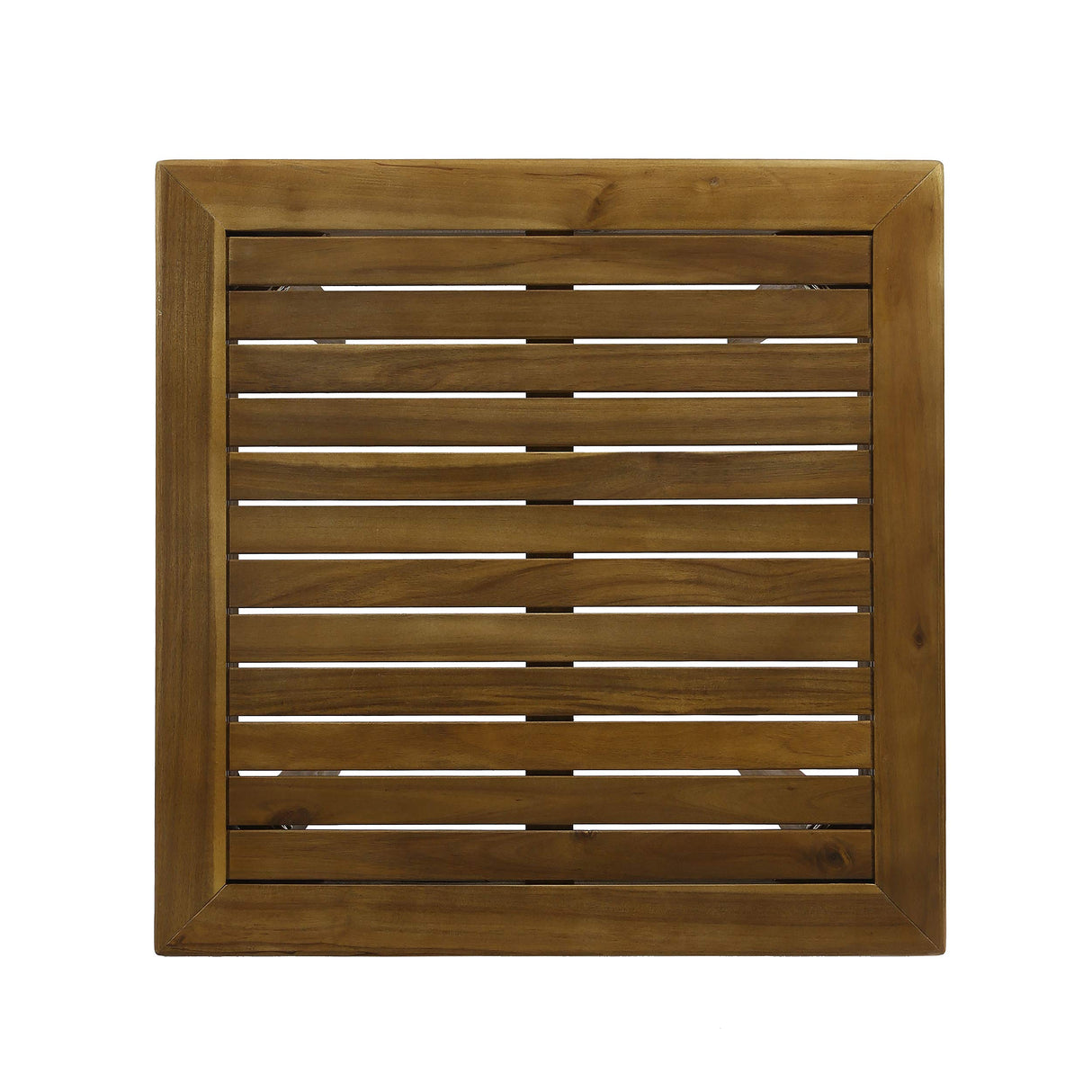 Christopher Knight Home Teresa Outdoor Minimalist Acacia Wood Square Bar Table Teak Finish Christopher Knight Home