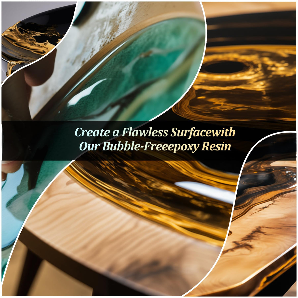 Demorex Epoxy Resin 2 Gallon Kit, Upgraded Crystal Clear Resin Epoxy Food Safe, Self Leveling & Bubble Free Epoxy Resin with Anti-Yellowing for Coating, Casting, Molds, Jewelry Making, DIY Demorex