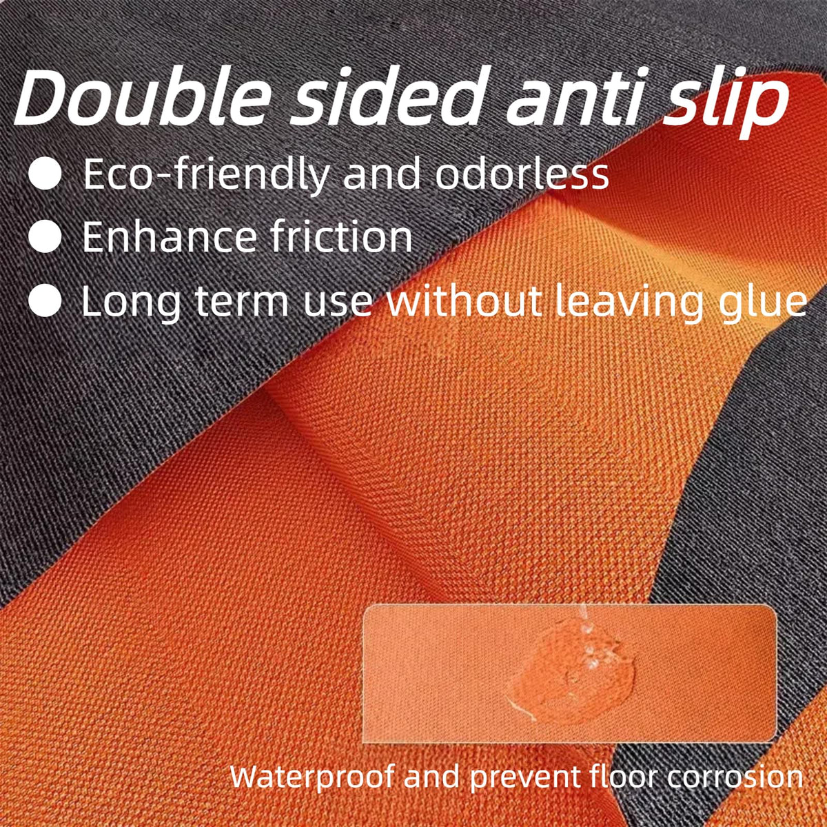 MINYUGUT Front Door Mat, Pee Pads for Dogs, 47” x 51” Indoor Outdoor Heavy Duty Doormat, Non-Slip Office Chair Mat, Rubber Backing Low Profile Commercial Door Mats, Waterproof Floor Mat for Entry MINYUGUT