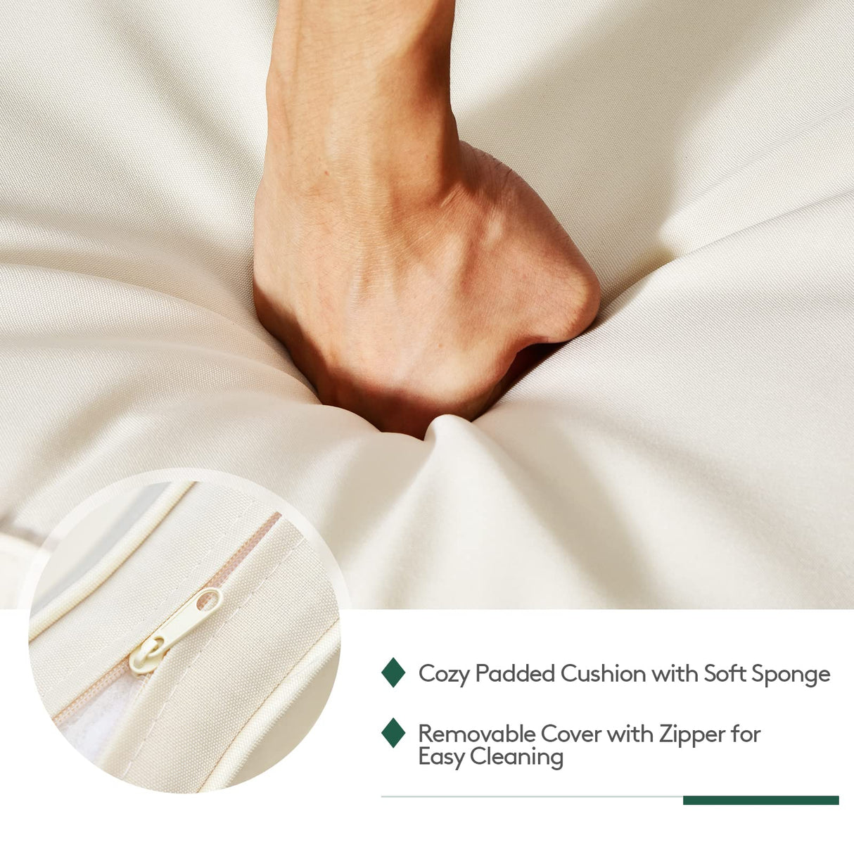 COSTWAY 9PCS Patio Rattan Dining Set Acacia Wood Table Cushioned Chair Mix Gray COSTWAY