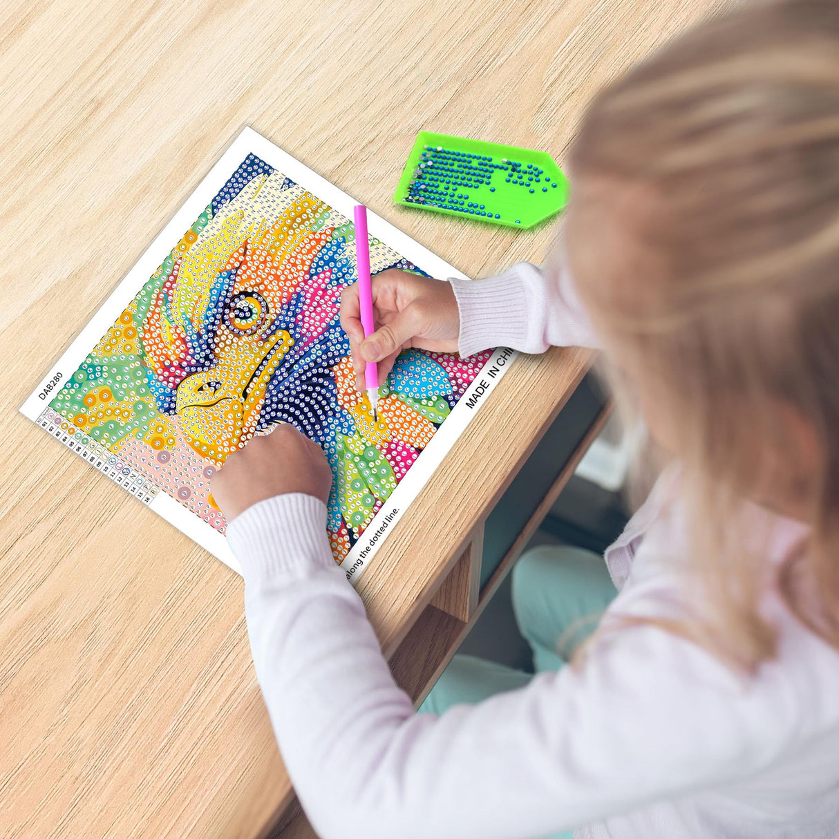 UiSdfuy Diamond Painting for Kids 8-12, 6 Pcs Diamond Dots Kits for Kids Ages 8 9 10 12, Arts & Crafts Gift for Boys & Girls | 6 Pack Animal Gem Art 6" x 6" (6-Tiger) UiSdfuy