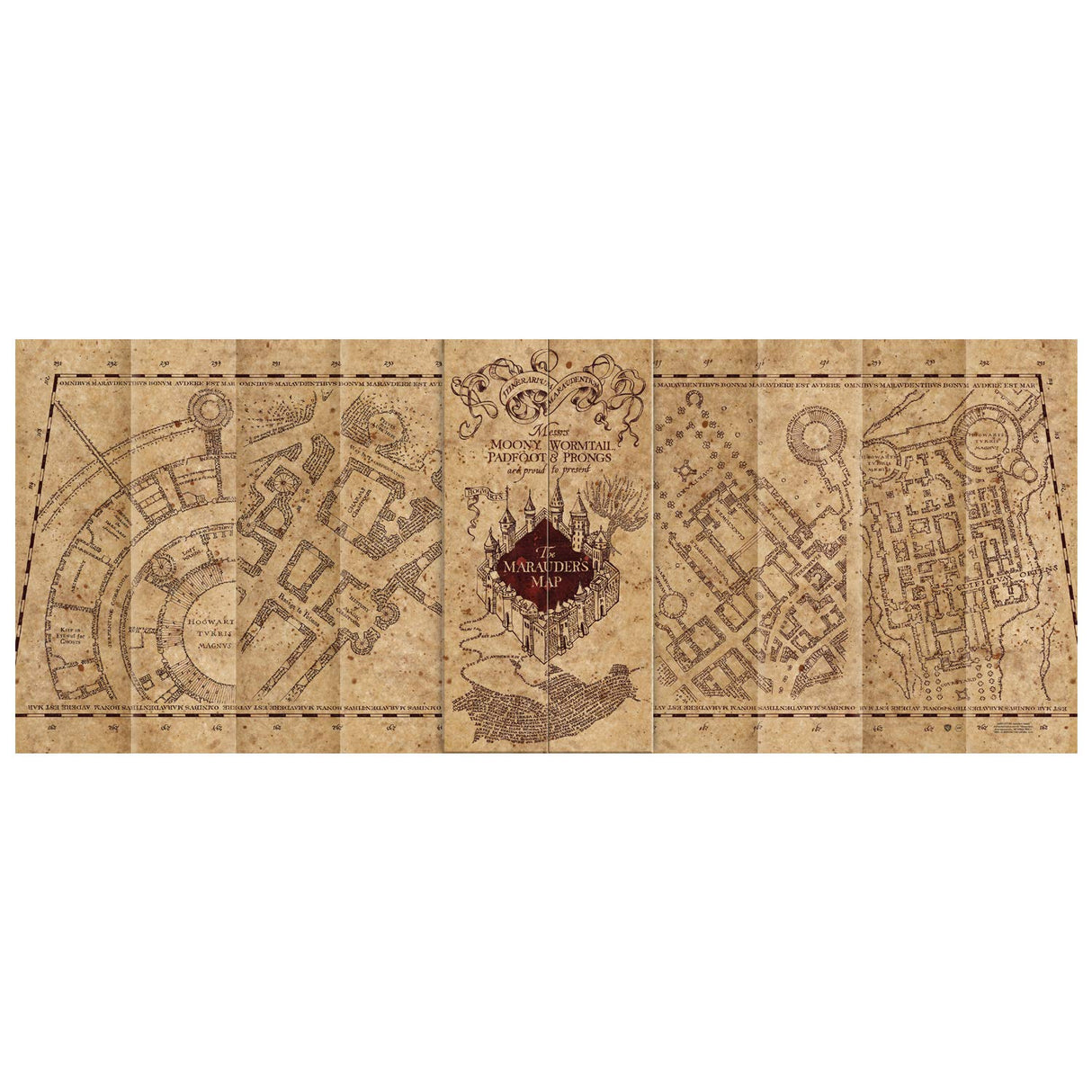 The Noble Collection Harry Potter Marauder's Map Puzzle The Noble Collection