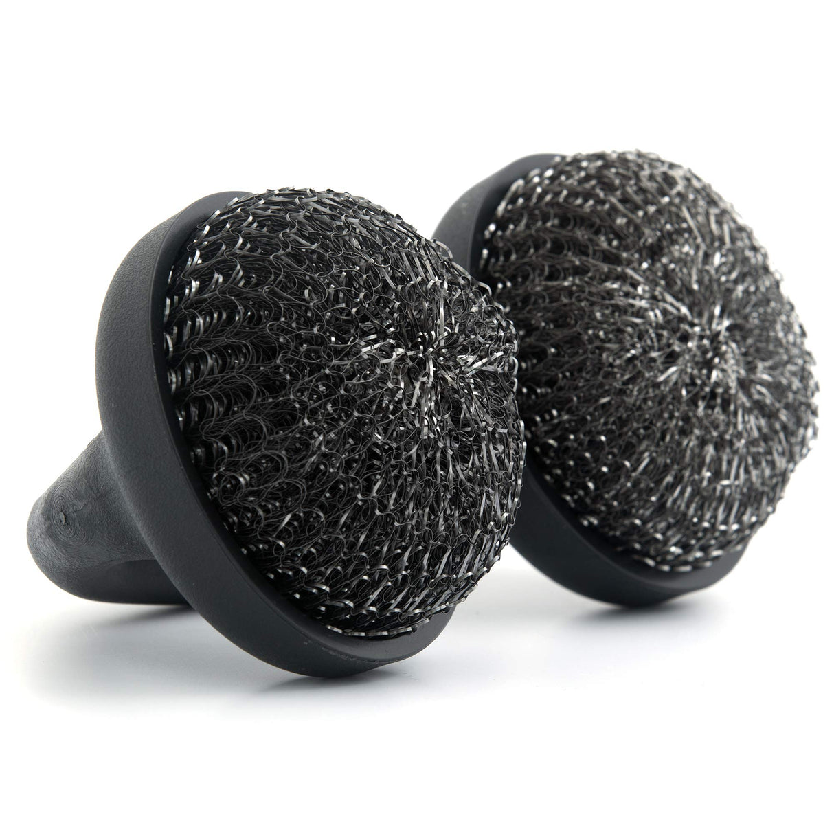 Yukon Glory™ Premium BBQ Grill Brush Easy Grip Double Pad Stainless Steel Cleaner for Gas and Charcoal Grill- Safe for Ceramic, Steel, Cast Iron Grill Grate- Grilling Gifts Yukon Glory