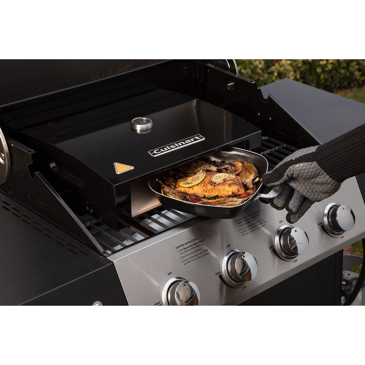 Cuisinart CPO-700 Grill Top Pizza Oven Kit Cuisinart