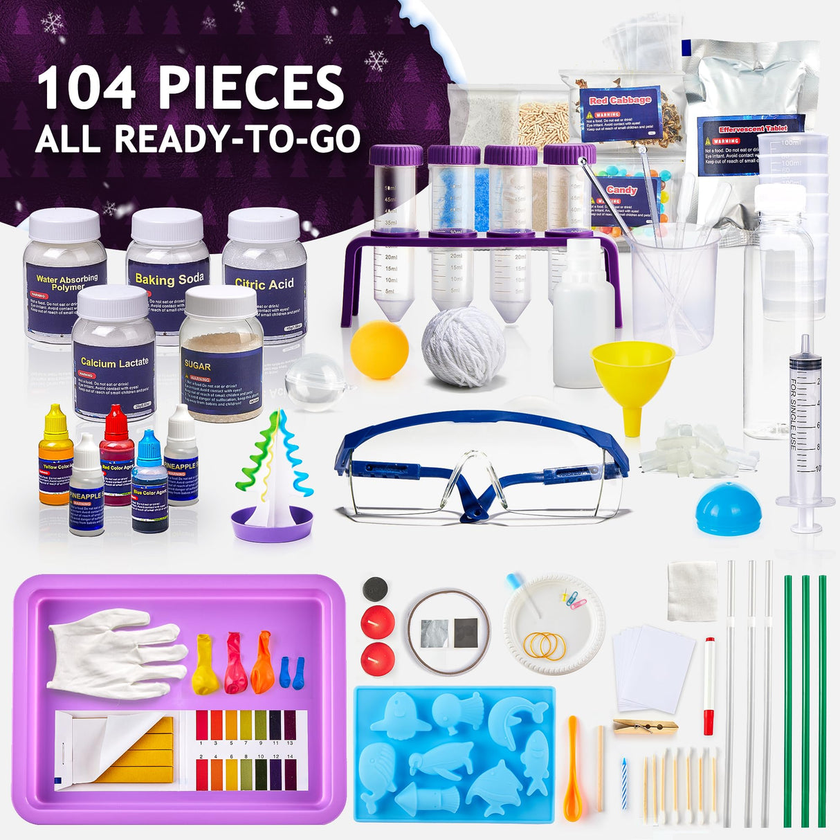Japace 100+ Experiments Science Kit for Kids, Cool Boy Christmas Birthday Gift Ideas, Chemistry and Physics Set STEM Toys for Boys Girls Japace