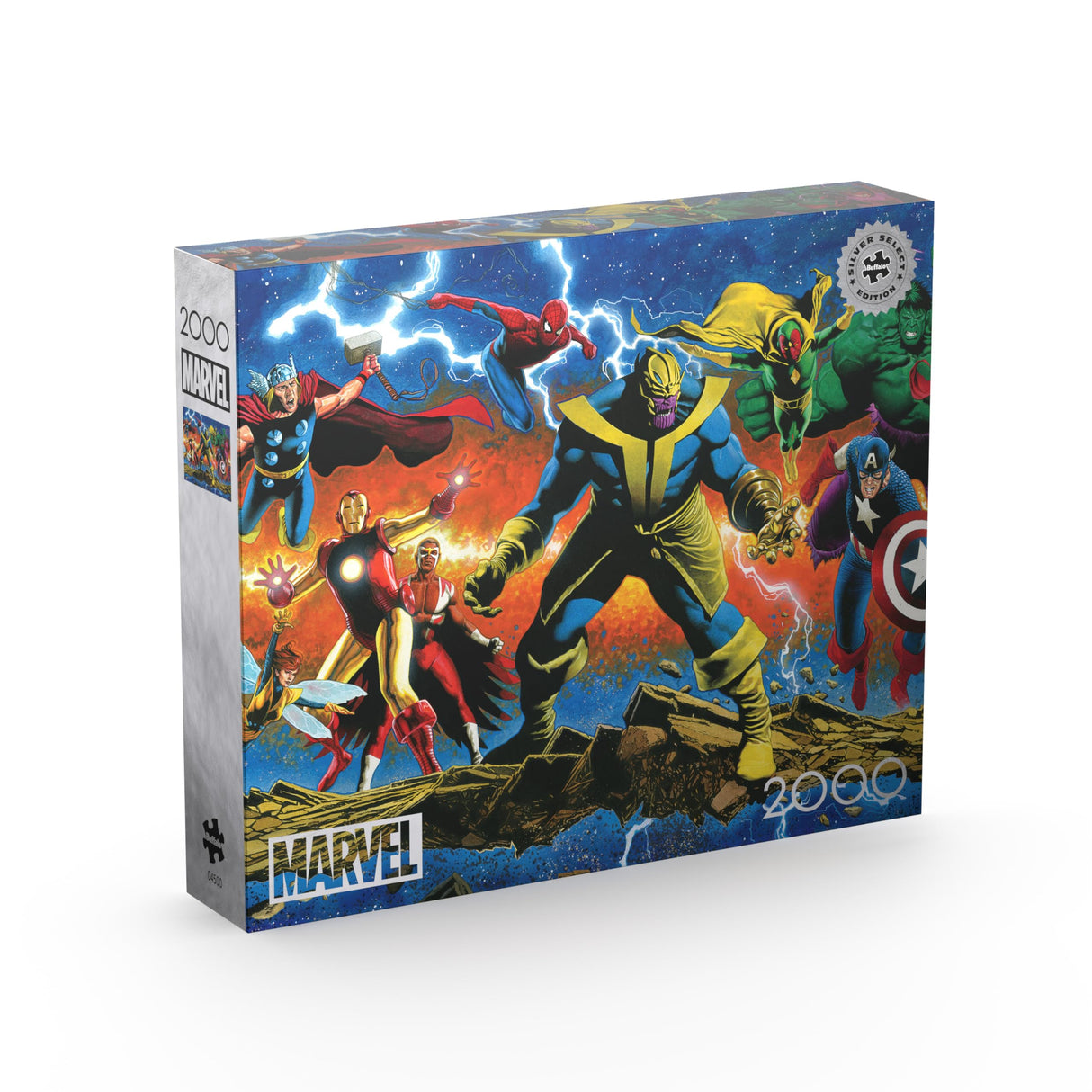 Buffalo Games - Silver Select - Marvel - Thanos Legacy #1-2000 Piece Jigsaw Puzzle for Adults -Challenging Puzzle Perfect for Game Nights - Finished Size is 38.50 x 26.50 Buffalo Games