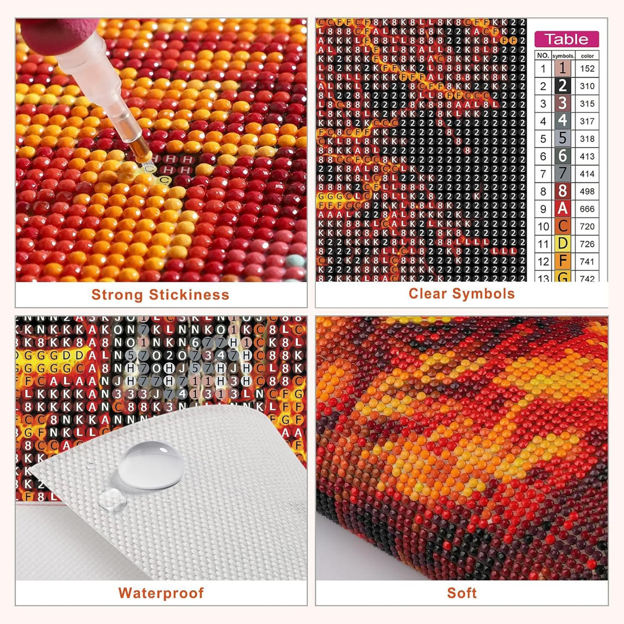 MXJSUA Koi Fish DIY Diamond Painting by Number Kits for Adults, Peony Flower 5D Round Drill Diamond Gem Art Painting Picture Arts Kits Craft for Home Wall Decor 12x16 Inch MXJSUA