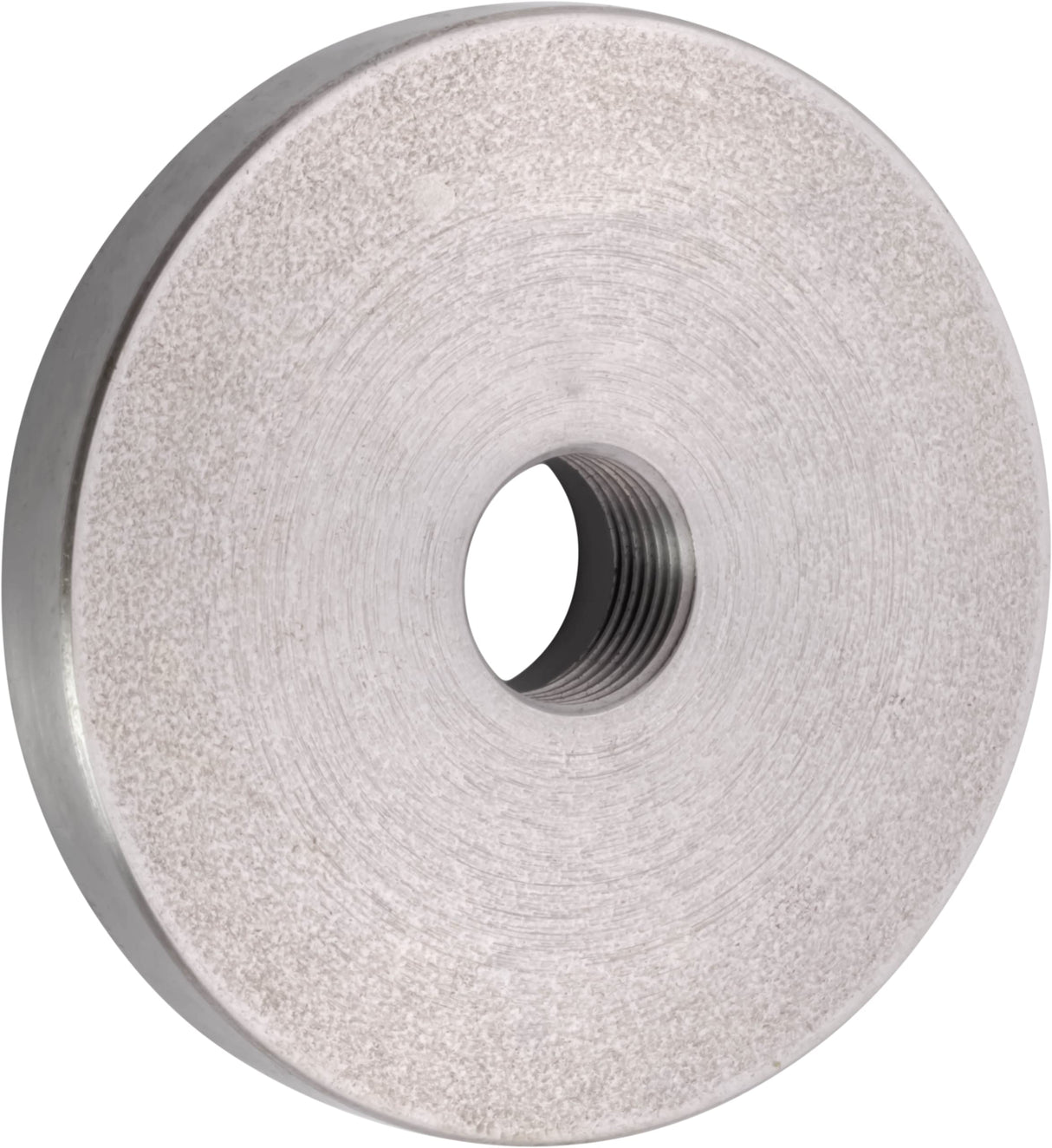 CME 5" 4-Jaw Independent Lathe Chuck with 1 1/2"-8 Threaded Semi-Finished Backing Plate, Machine to Fit Chuck, Reversible Jaws CME Tools