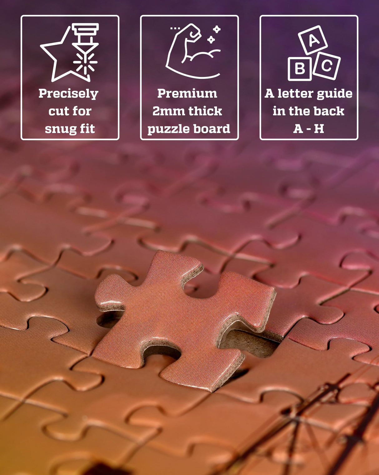 Puzzles for Adults 1000 Pieces - 20x30 in HD Quality Landscape 1000 Piece Puzzle for Adults & Families | Sturdy 2mm Adult Puzzle Pieces | 8 Jigsaw Puzzles Saver Sheets & Full-Sized 1:1 Poster Included Gerjato