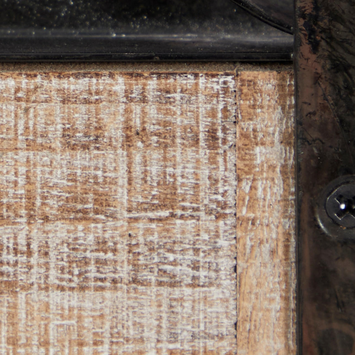 Deco 79 Wood 4 Slot Wall Photo Frame with Metal Accent, 26" x 1" x 14", Brown, SMALL SIZE Deco 79