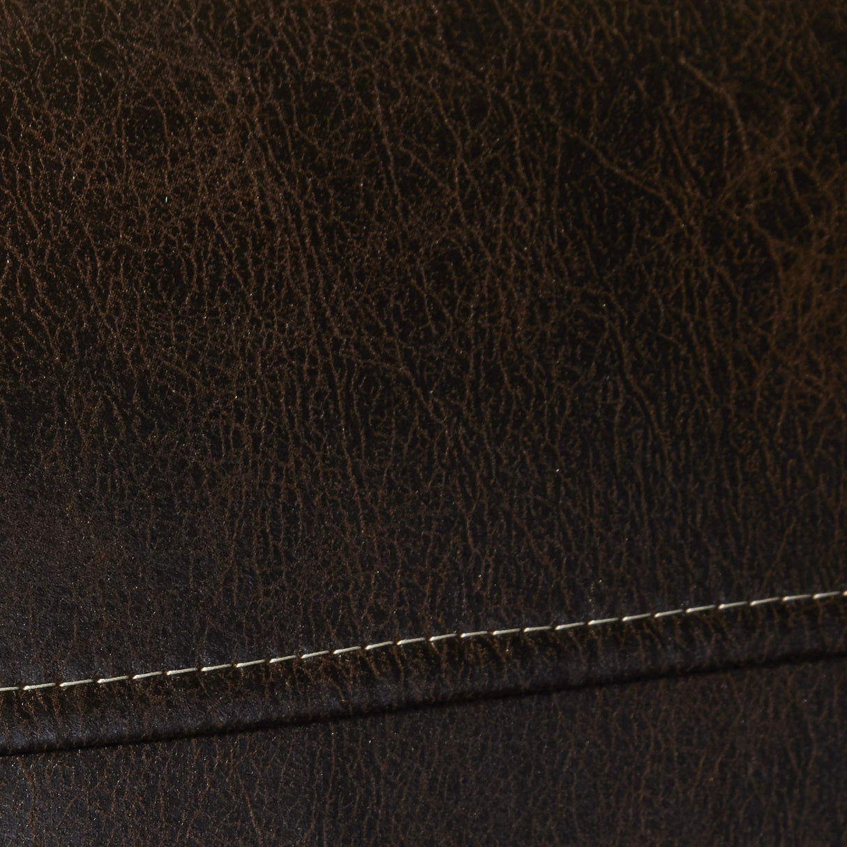 Roundhill Furniture Leinster Faux Leather Loveseat with Antique Bronze Nailheads Roundhill Furniture