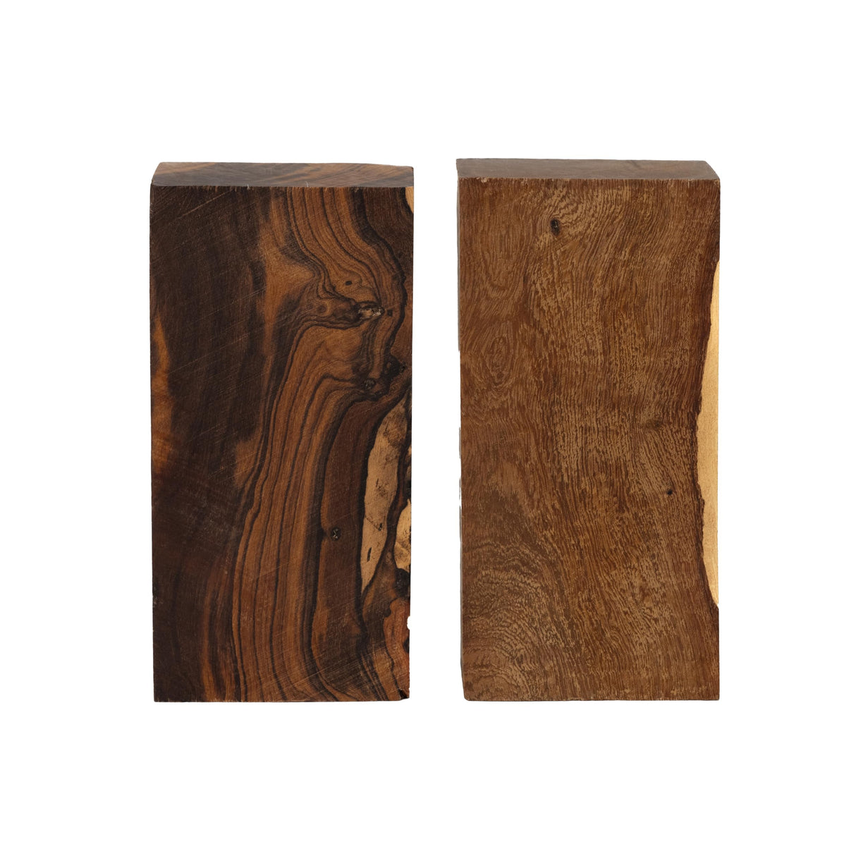 IECAP LLC Pack of 2 Hardwood Ironwood Blanks, Exotic Wood – Woodchucks Wood – Hardwood Lumber – Natural Wood for DIY Crafts – Ironwood Lumber Turning Blanks Pair – Size 6 x 3 x 2 inches IECAP LLC