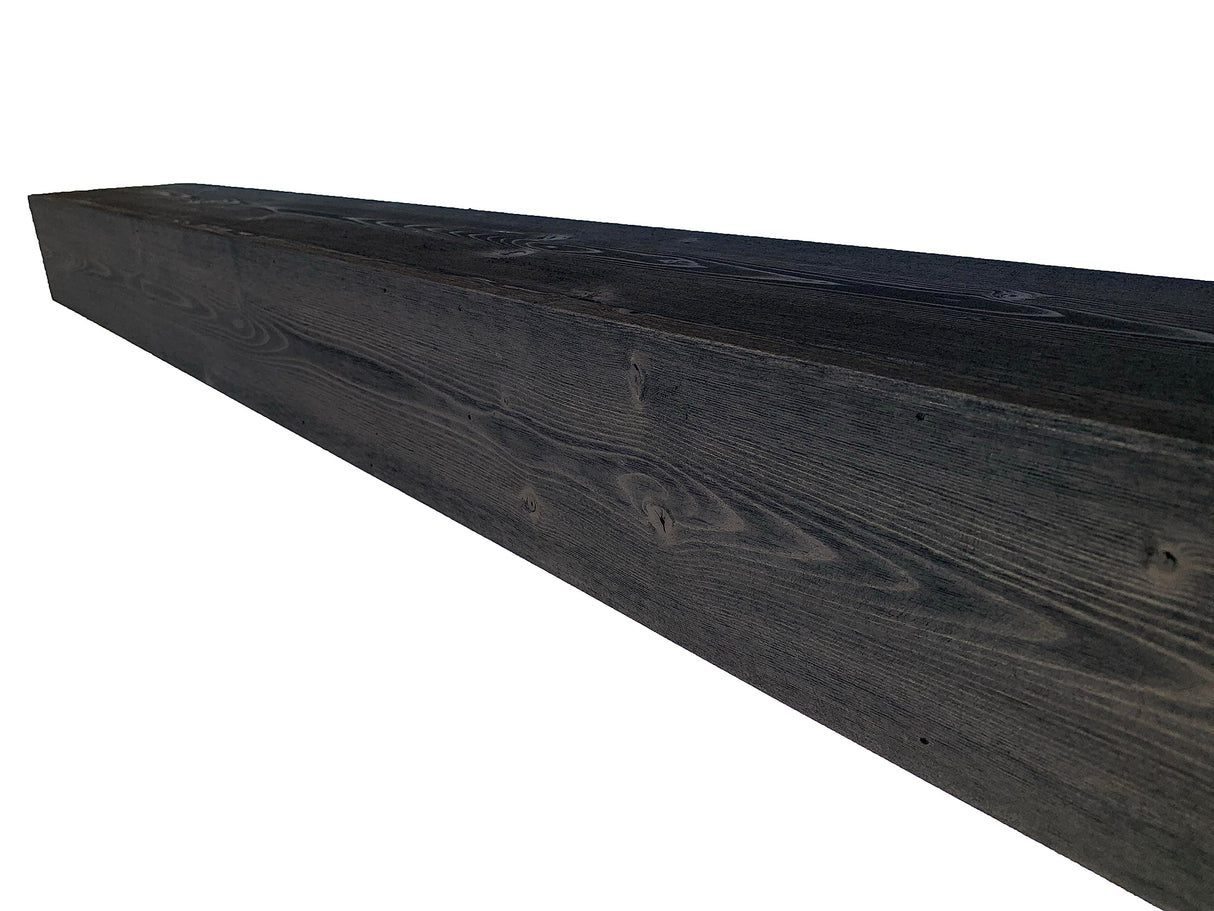 STRIX IND Deep Custom Length Mantle | Choose Your Own Length Mantel Shelf | Custom Built in USA | Custom Floating Shelf | Long Shelf for Fireplace (8" Deep, Custom Length) STRIX IND
