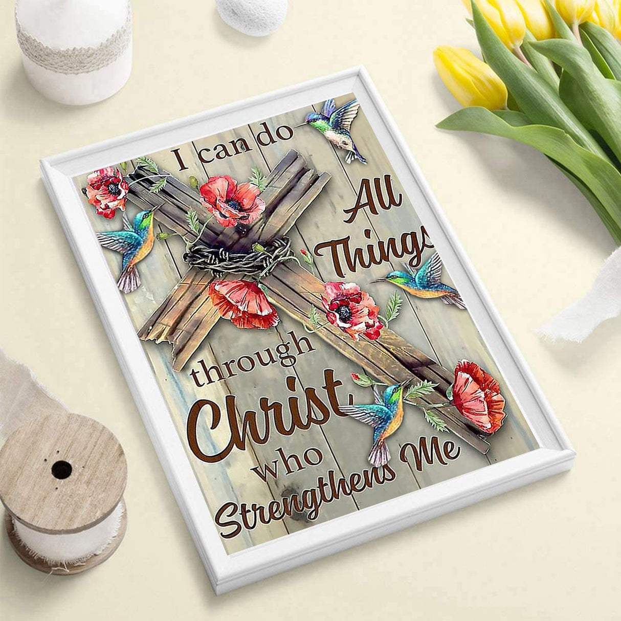 Clendo Christ Diamond Painting Kits for Adults, 5D DIY Full Drill Diamond Dots Paintings with Diamonds Gem Art and Crafts for Adults Home Wall Decor, Crucifix 12x16in Clendo