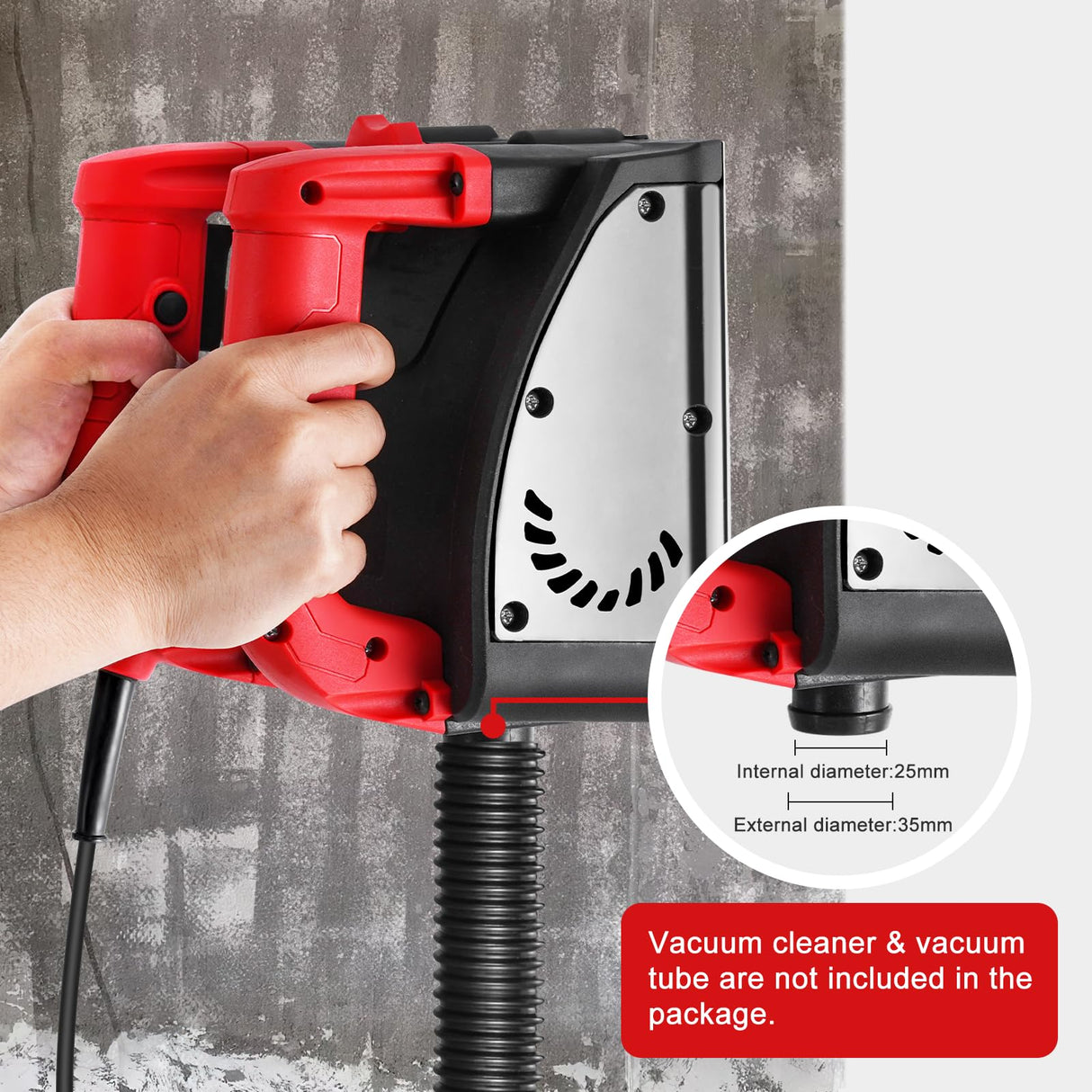 YJINGRUI 110V Electric Wall Planer Handheld Power Wall Scraper Wall Shovel Machine for Wallpaper Paint Putty, 90° No dead Angle YJINGRUI