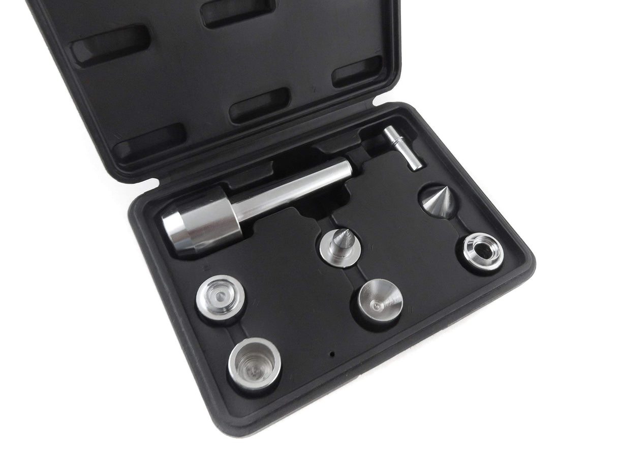 Taytools 468907 8 Piece Set Live Revolving Center MT2 Taper for Woodturning and Wood Lathes Taytools