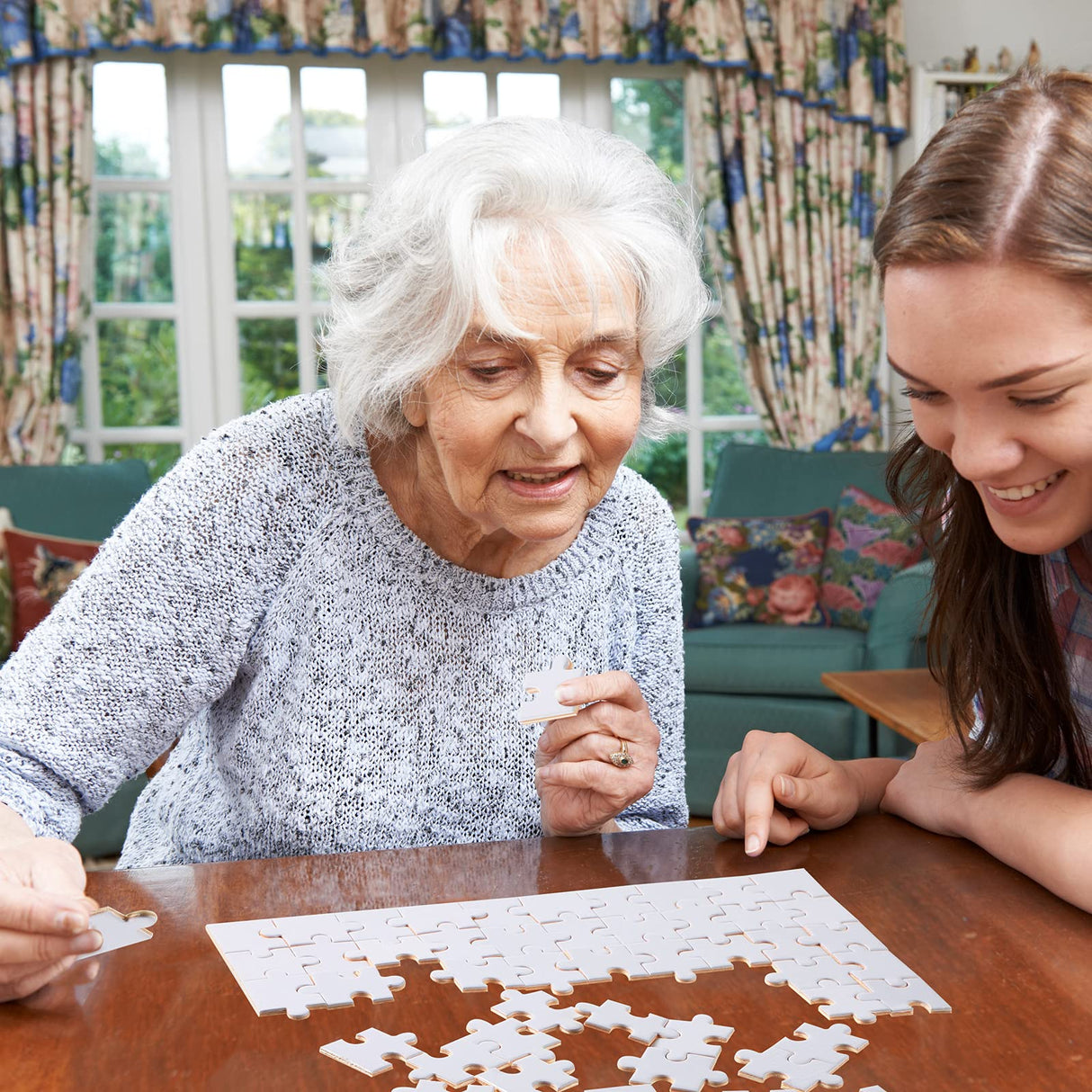 Christmas Blank Jigsaw Puzzle 70 Pieces 0.84 x 0.78 Inch White Blank Puzzle Rectangle Decorating Puzzle for Decorating Boys and Girls Art Activity, Wedding Birthday Party, 5.12 x 3.54 Inches Sumind