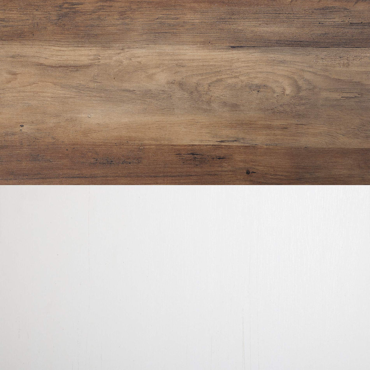 WAMPAT Modern Farmhouse 3 in 1 TV Stand for up to 85" TVs Wood Entertainment Center with Open Storage for Living Room Antique White WAMPAT