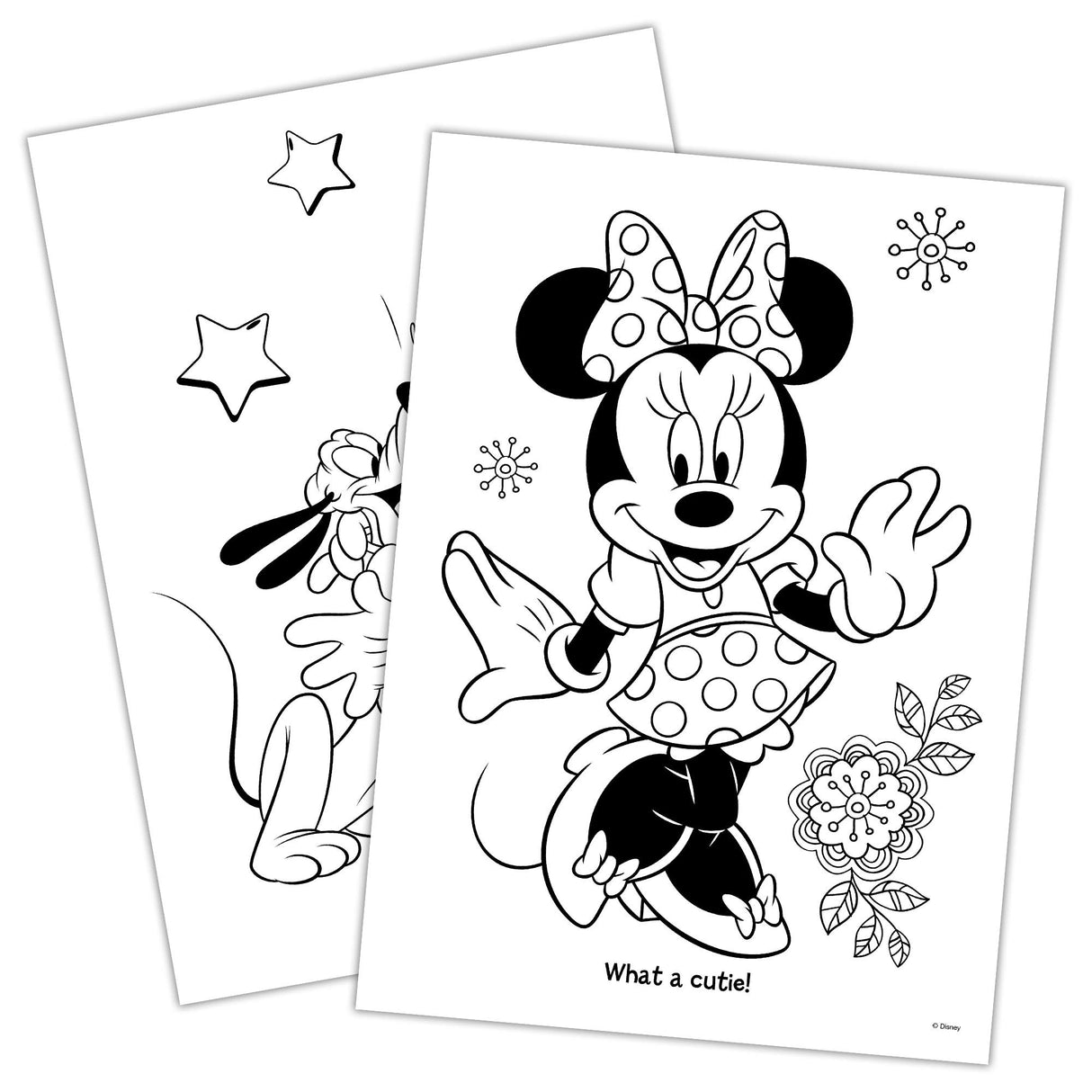 Minnie Mouse Disney Create-A-Scene Sticker Activity Book Bendon 45679 Disney