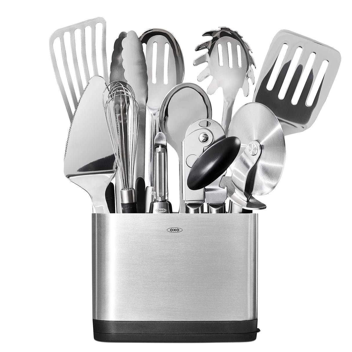 OXO Steel Piece Utensil Set, 15 PC, Stainless Steel OXO
