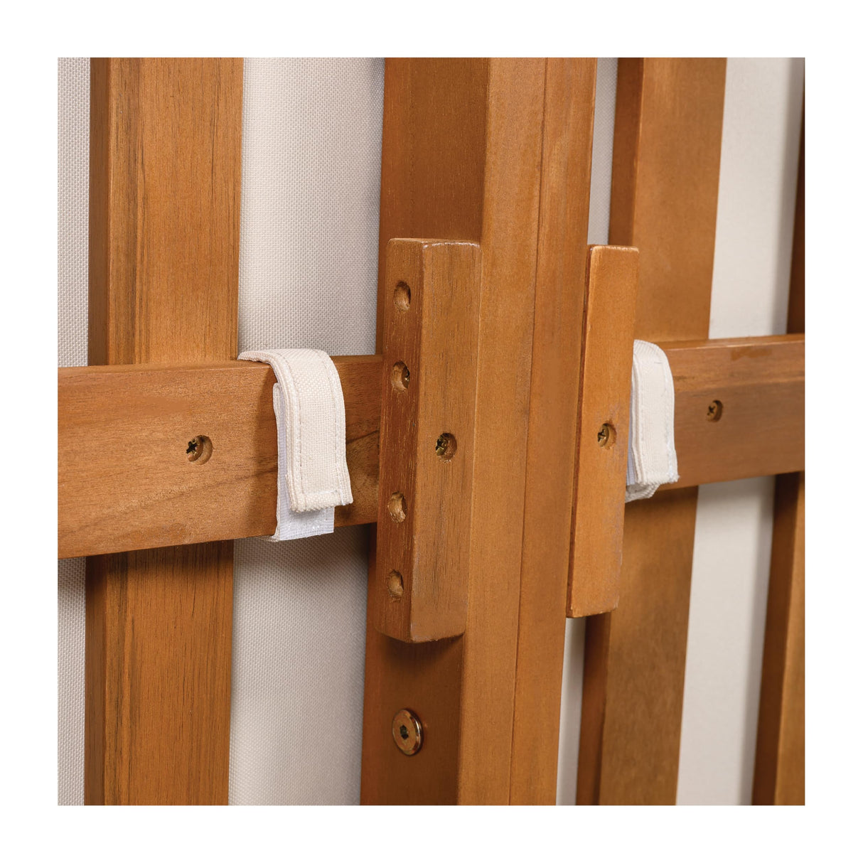 VilroCaz 4-Piece Patio Conversation Set, All Weather Sectional Sofa Set w/ 2 Chairs, Loveseat & Table Premium, Acacia Wood Outdoor Furniture Set with Woven Rope Accents and Cushions (Teak+Beige) VilroCaz