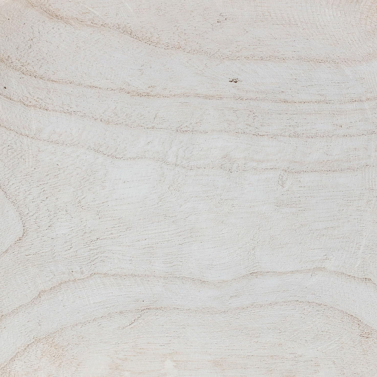 Bloomingville Hand-Carved Paulownia Wood Bowl with Whitewashed Finish Bloomingville