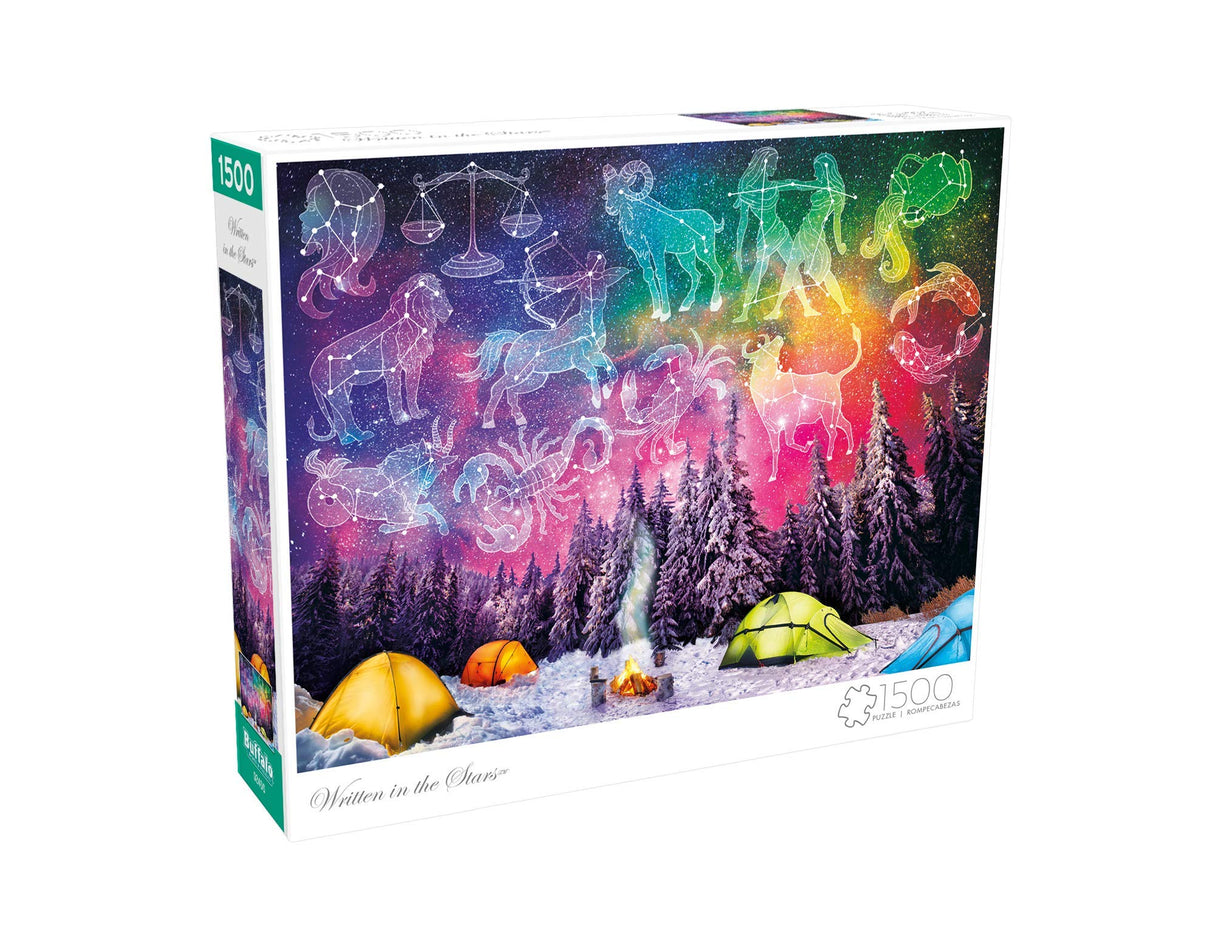 Buffalo Games - Written in The Stars - 1500 Piece Jigsaw Puzzle for Adults Challenging Puzzle Perfect for Game Nights - Finished Size is 38.50 x 26.50 Buffalo Games