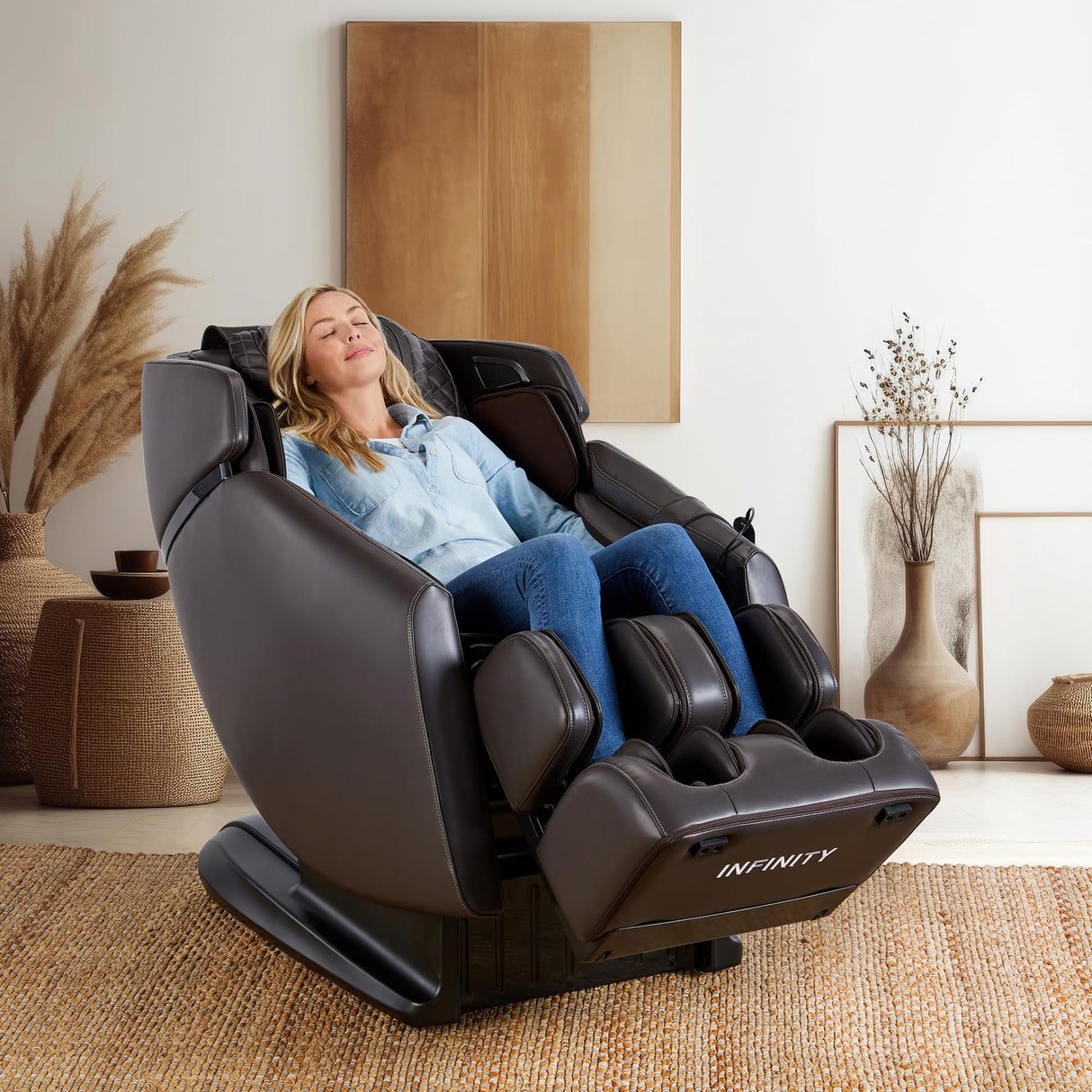 Infinity Riage® 4D Massage Chair (Dove Brown) Infinity
