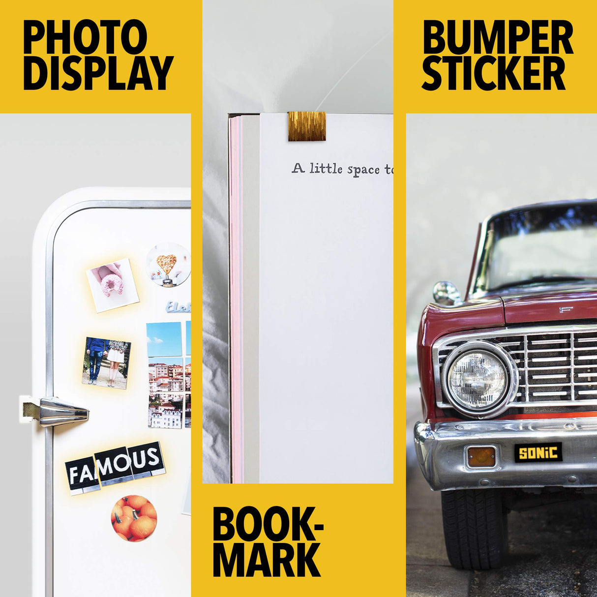 Inkjet-Optimized Printable Magnetic Sheets - 8.5x11 Magnet Paper for DIY Stickers, Decorations, Labels - Easy to Print, Cut & Create Your Own Magnets (Matte, 5pcs) X-bet MAGNET