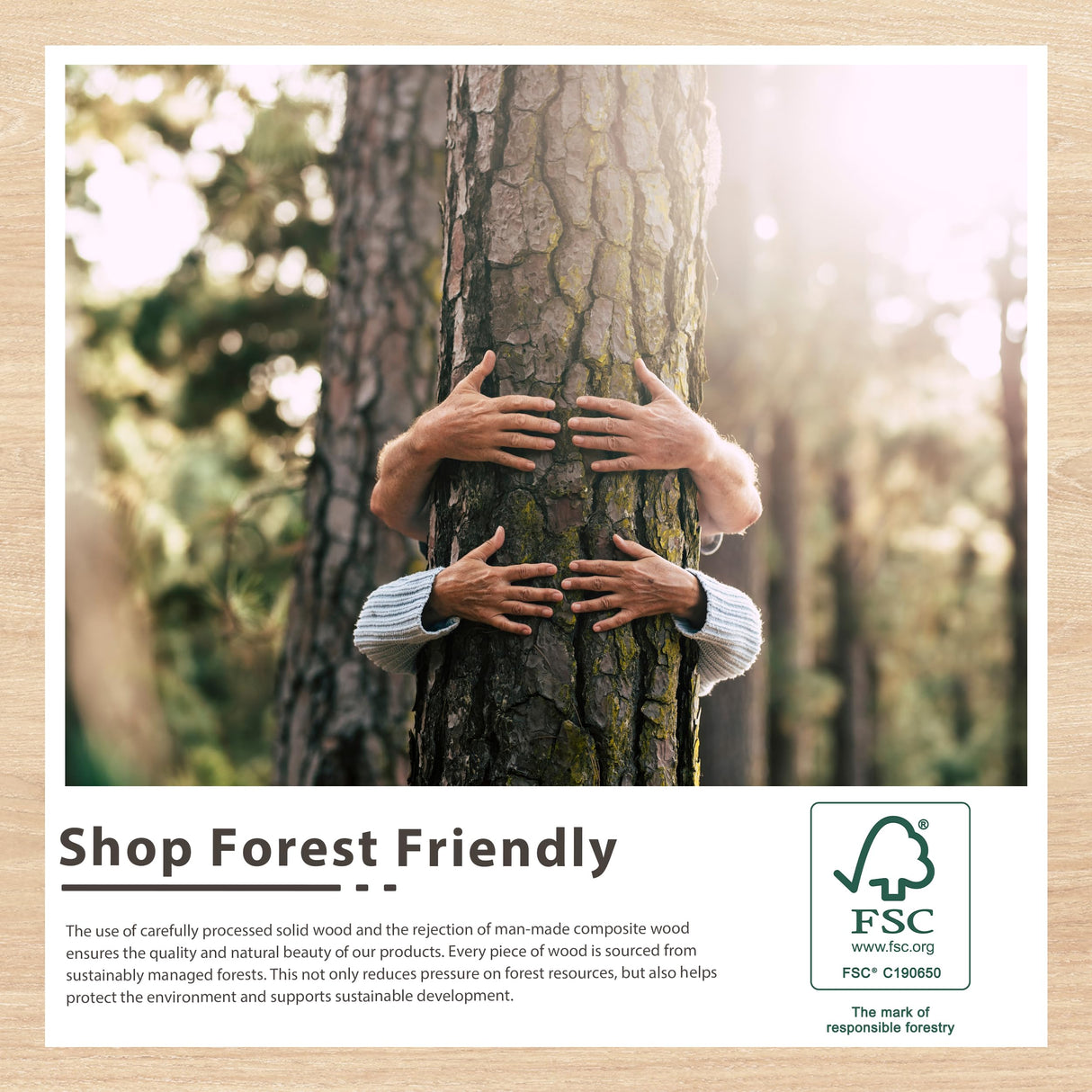 YOSHOOT Rustic Wooden Framed Wall Mirror, 40"x30", Natural Wood and Iron Bathroom Vanity Mirror for Farmhouse Decor, Vertical or Horizontal Hanging YOSHOOT