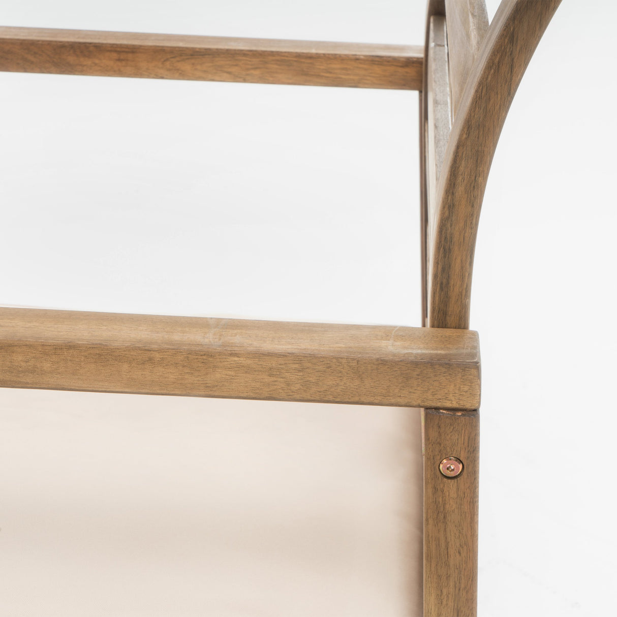 Christopher Knight Home Emilano Outdoor Acacia Wood Club Chairs, 2-Pcs Set, Natural Stained / White Christopher Knight Home