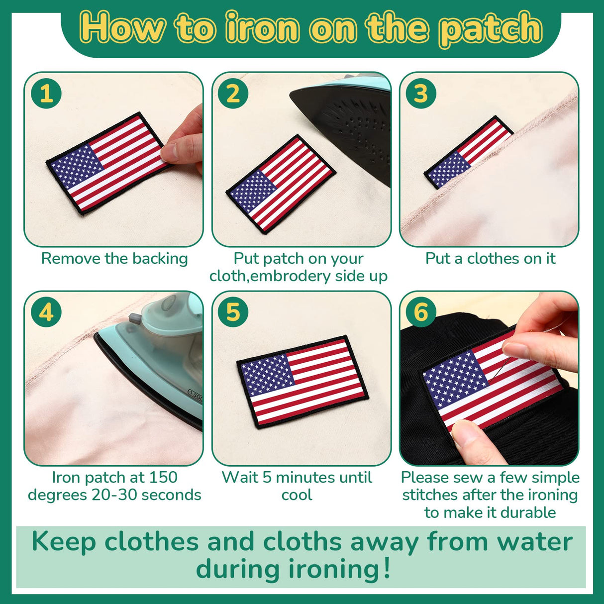 240 Pcs Sublimation Patches Iron on Blank Patches Decorative Blank Patches for Embroidery Hat Backpack Clothes Uniforms DIY Crafts Giegxin