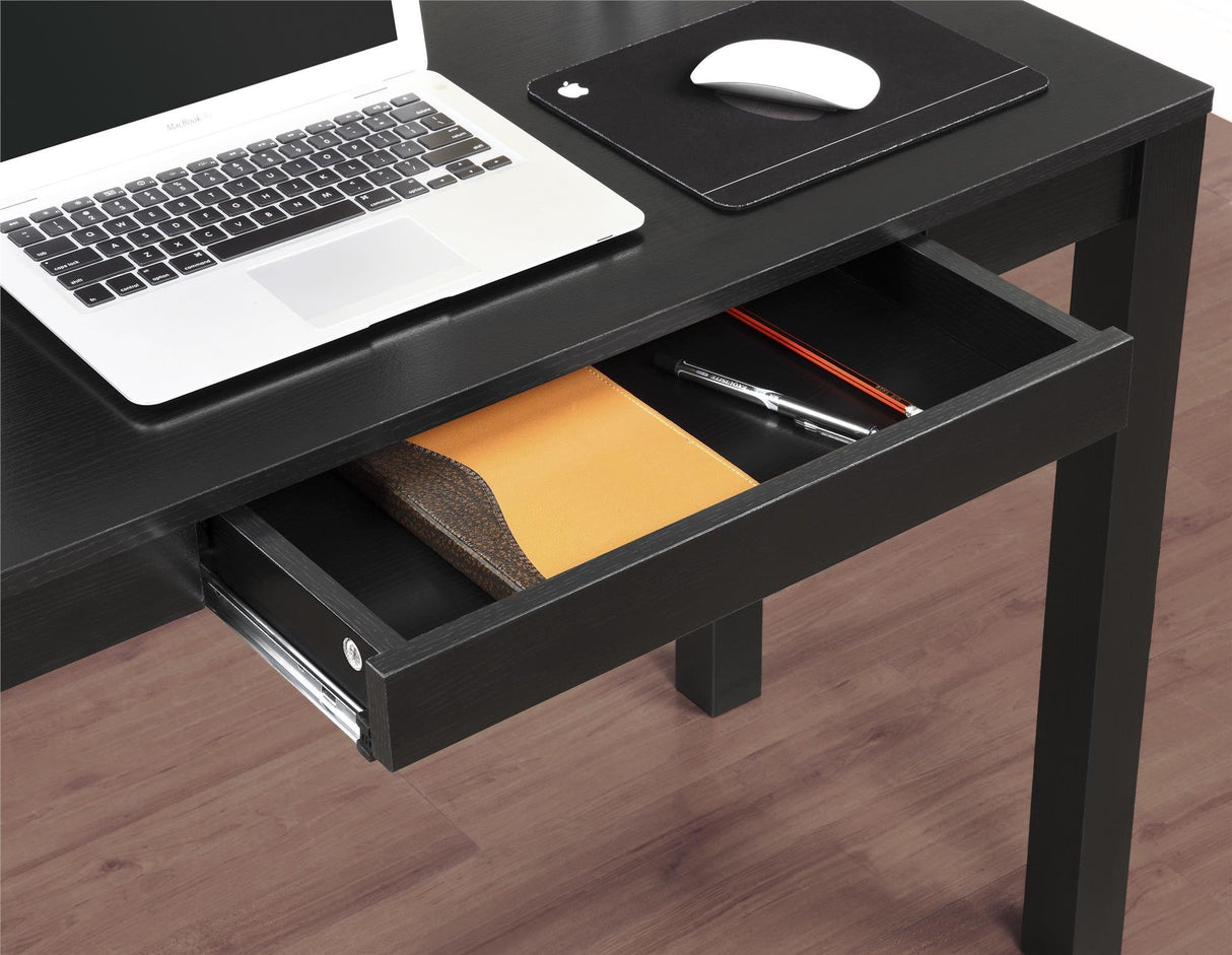 Ameriwood Home Parsons Desk, Black Ameriwood Home