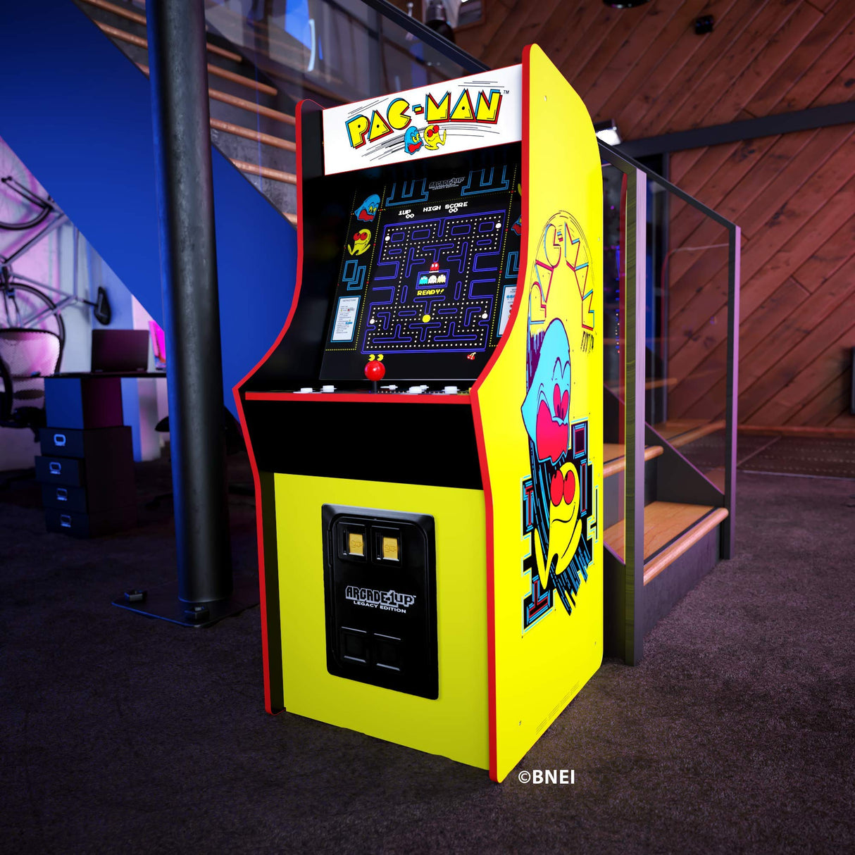 Arcade1Up Bandai Legacy 4 Foot Arcade Machine, Mulitcolor ARCADE1UP