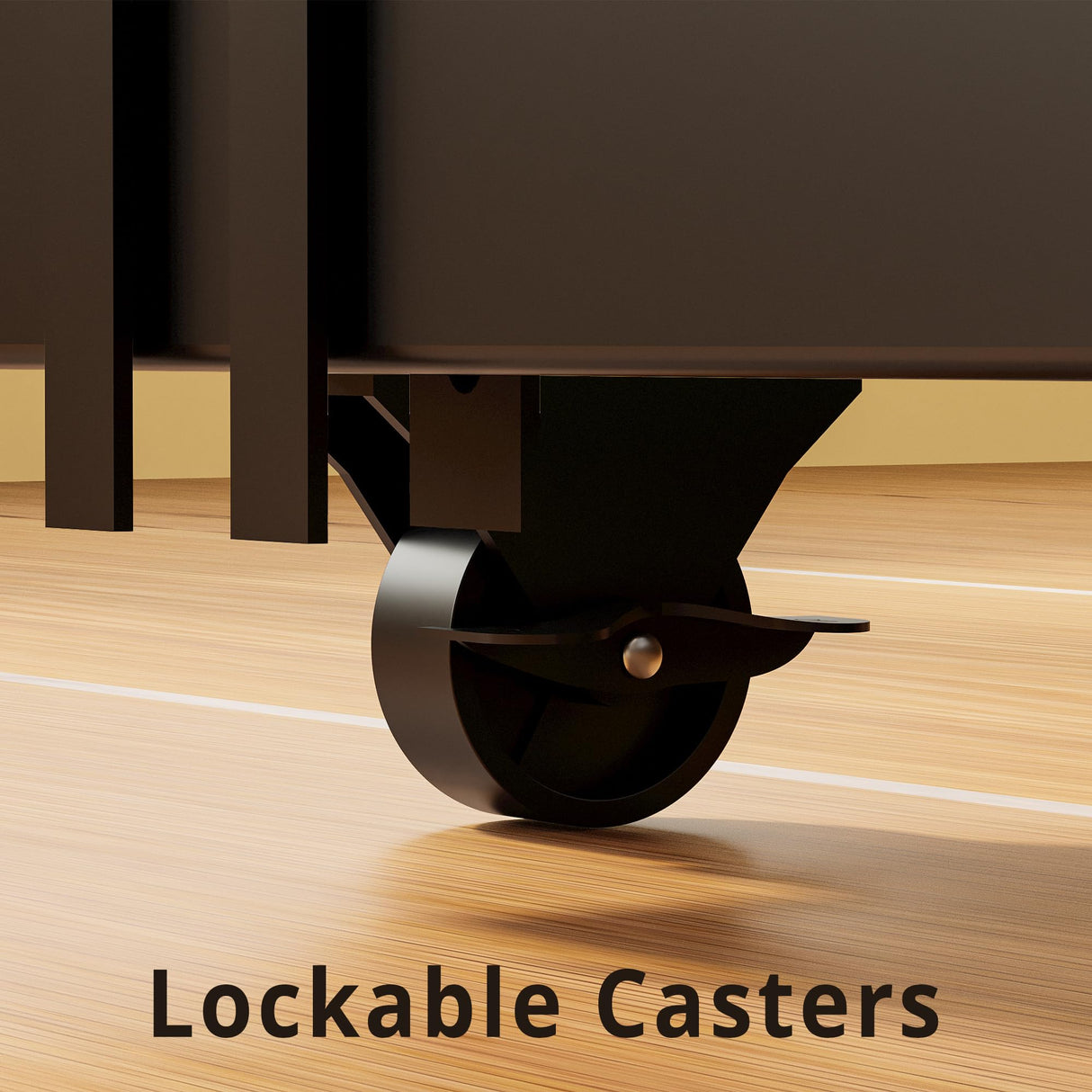 LIKIMIO Daybed with Trundle, Sturdy Metal Full Size Bed Frame with Upholstered Headboard and Charging Station for Living Room, Bedroom and Guest Room, Black LIKIMIO